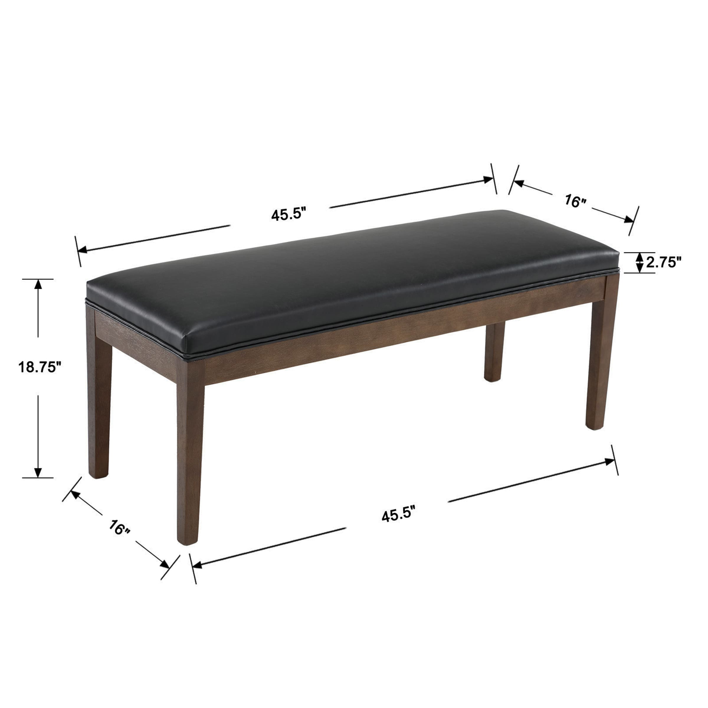 Kmax Farmhouse Multifunction Bench - 2565BH