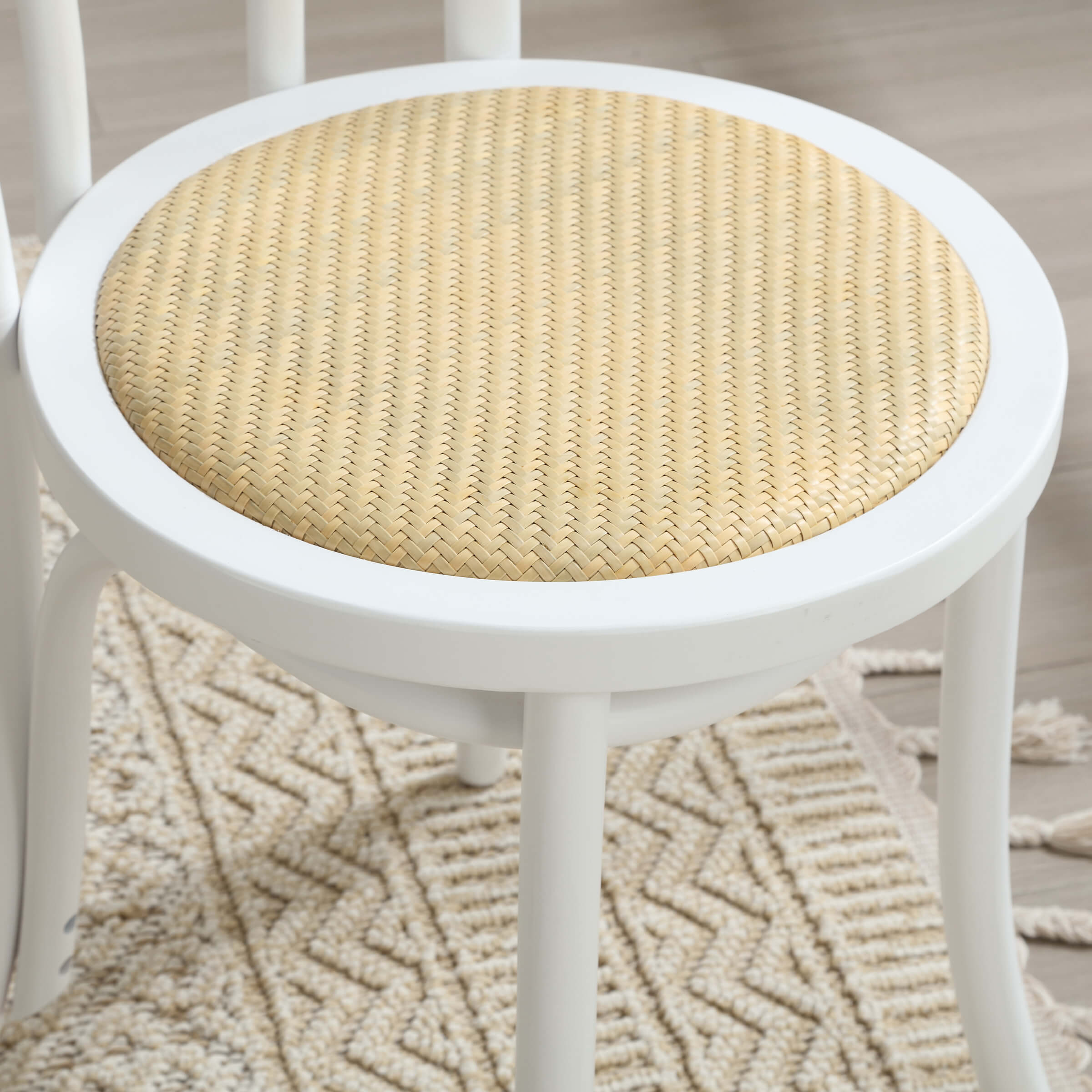 Kmax French Country Bentwood Dining Chairs Set of 2 - X019DC