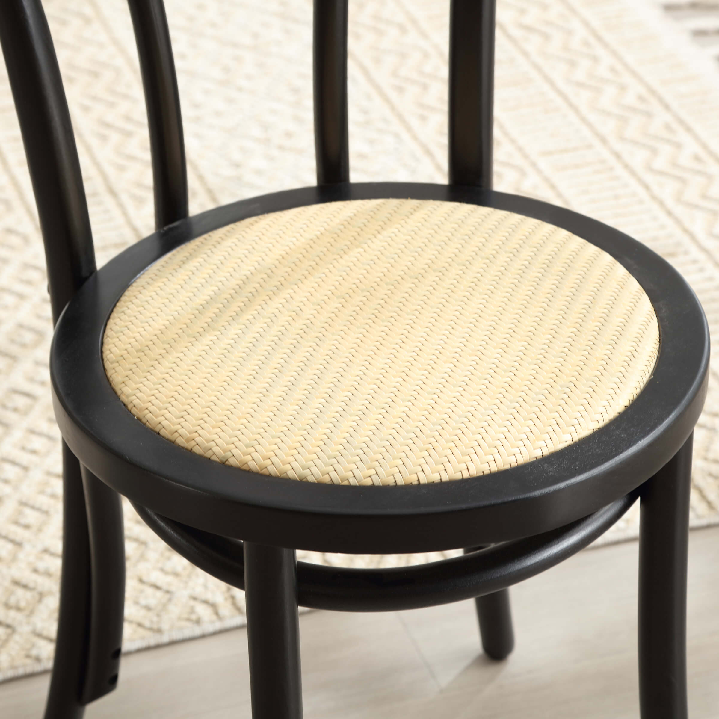 Kmax French Country Bentwood Dining Chairs Set of 2 - X019DC