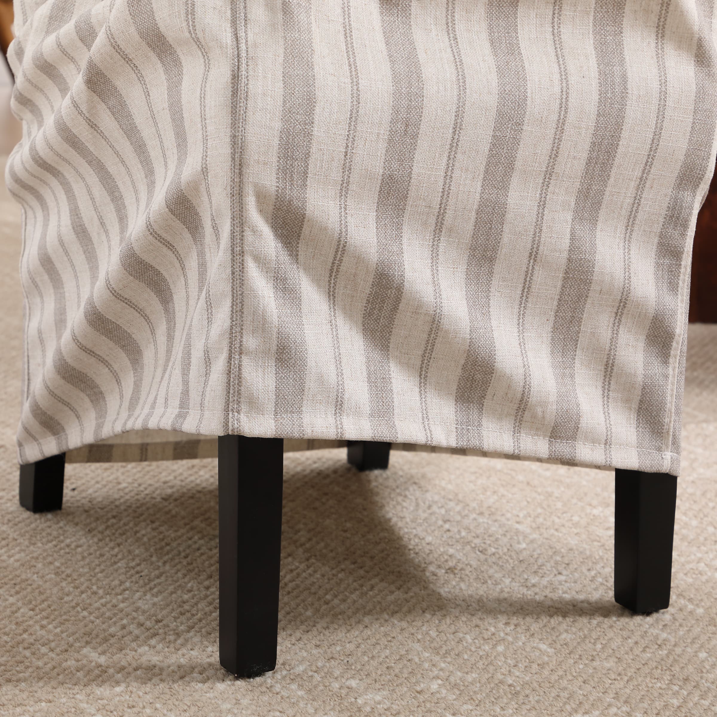 Kmax Linen Slipcovered Dining Chairs Set of 2 - 70761DC