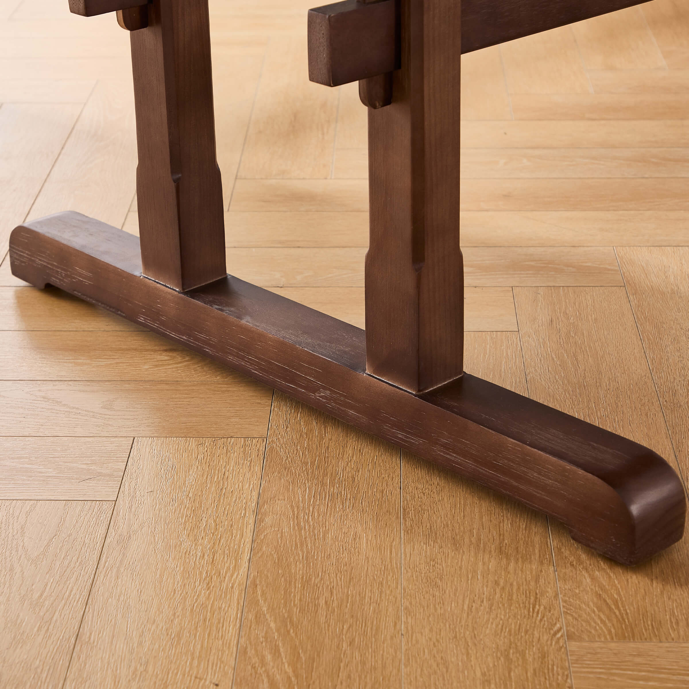 Kmax Mid-Century Farmhouse Rectangular Dining Table - 22836DT