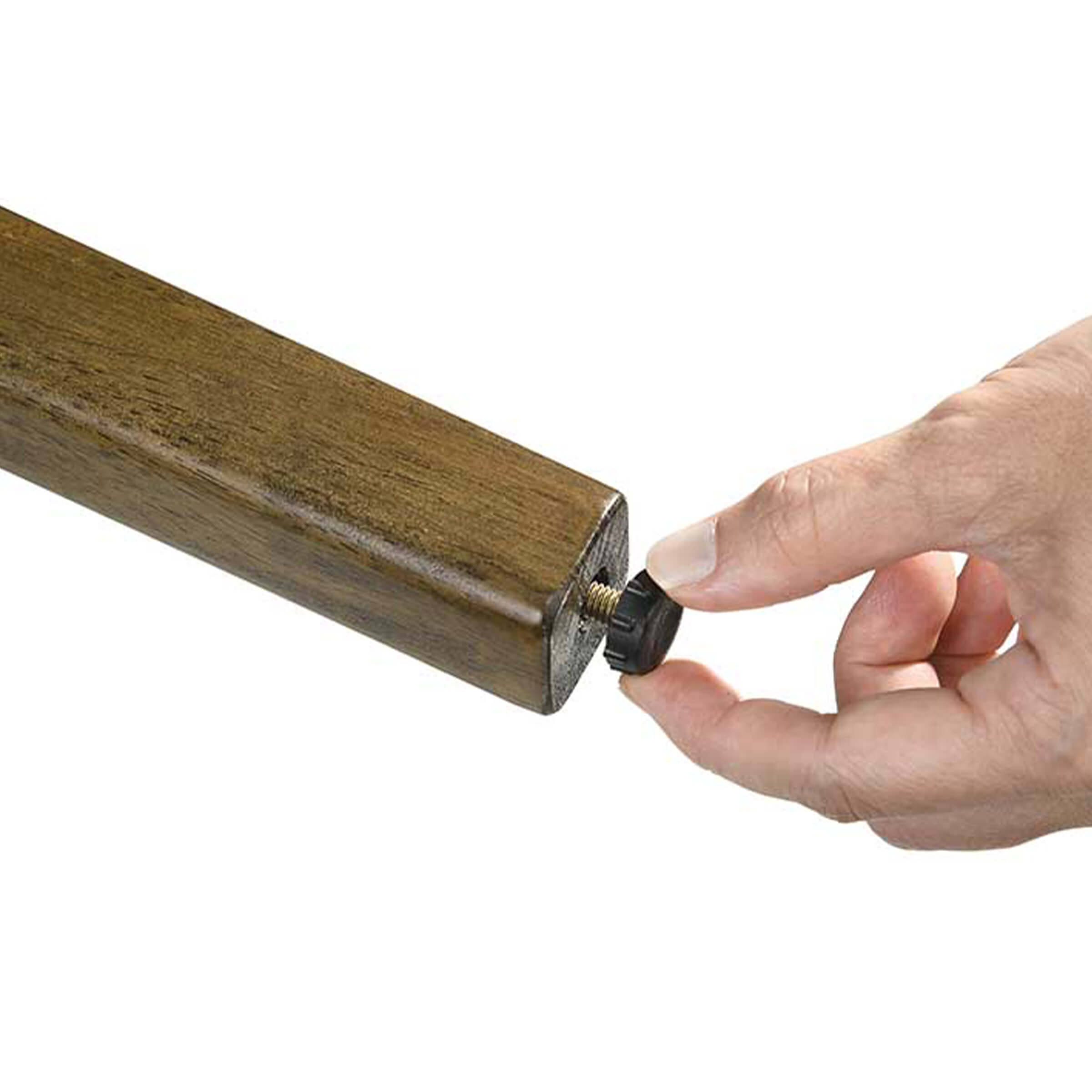 Kmax Mid-Century Open Padded Back Dining Chairs Set of 2 - 2343DC