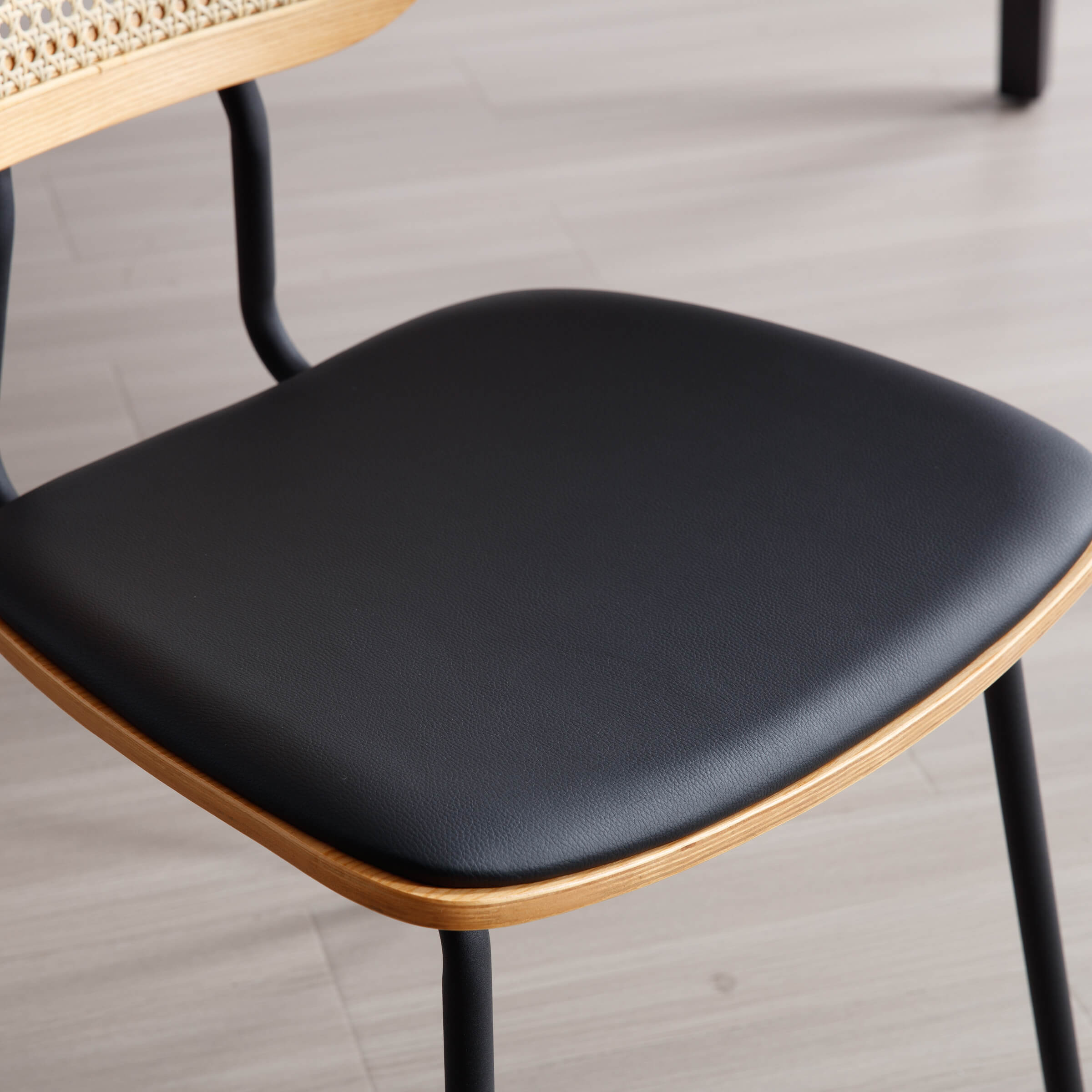 Kmax Rattan Back Dining Chairs Set of 2 - 6647DC