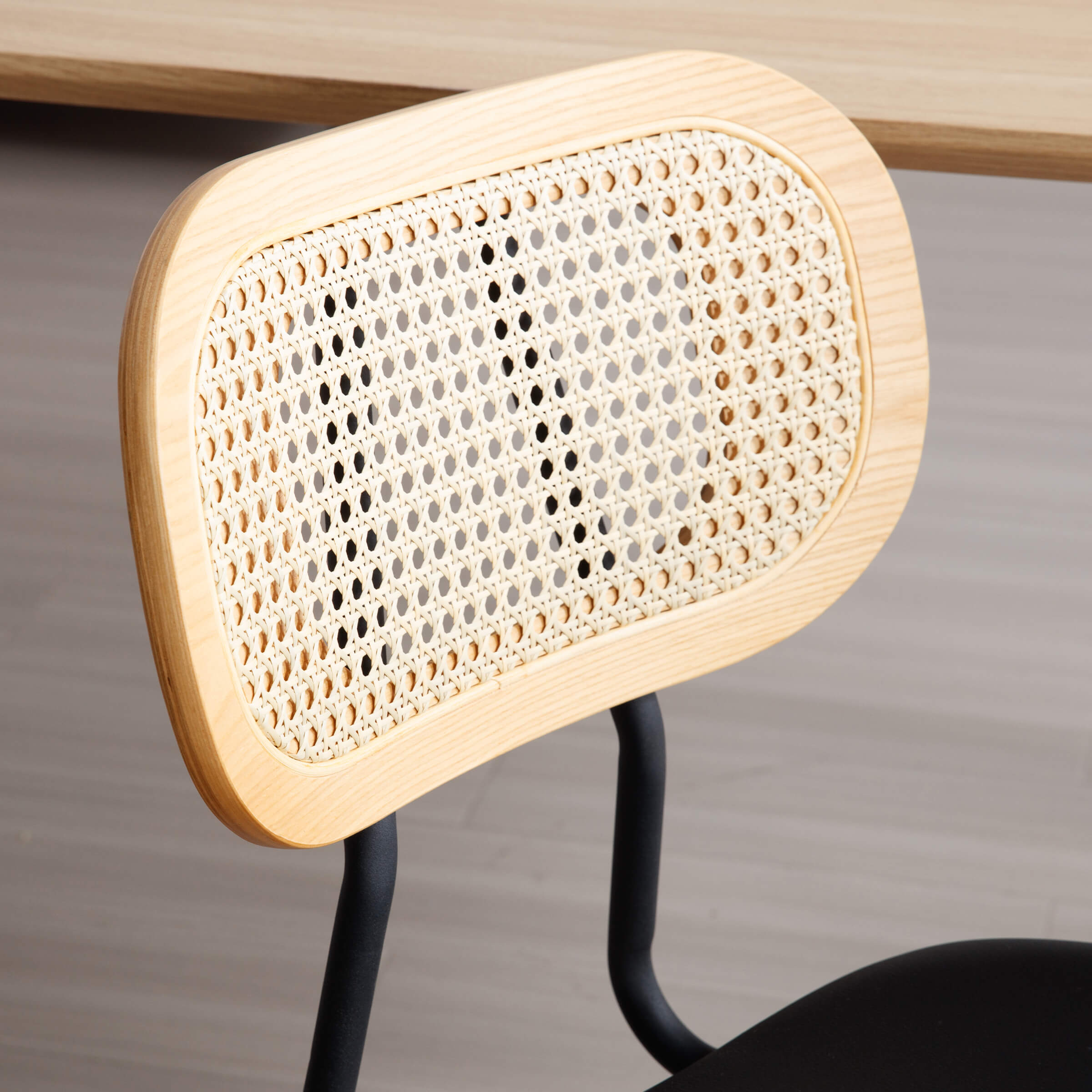 Kmax Rattan Back Dining Chairs Set of 2 - 6647DC