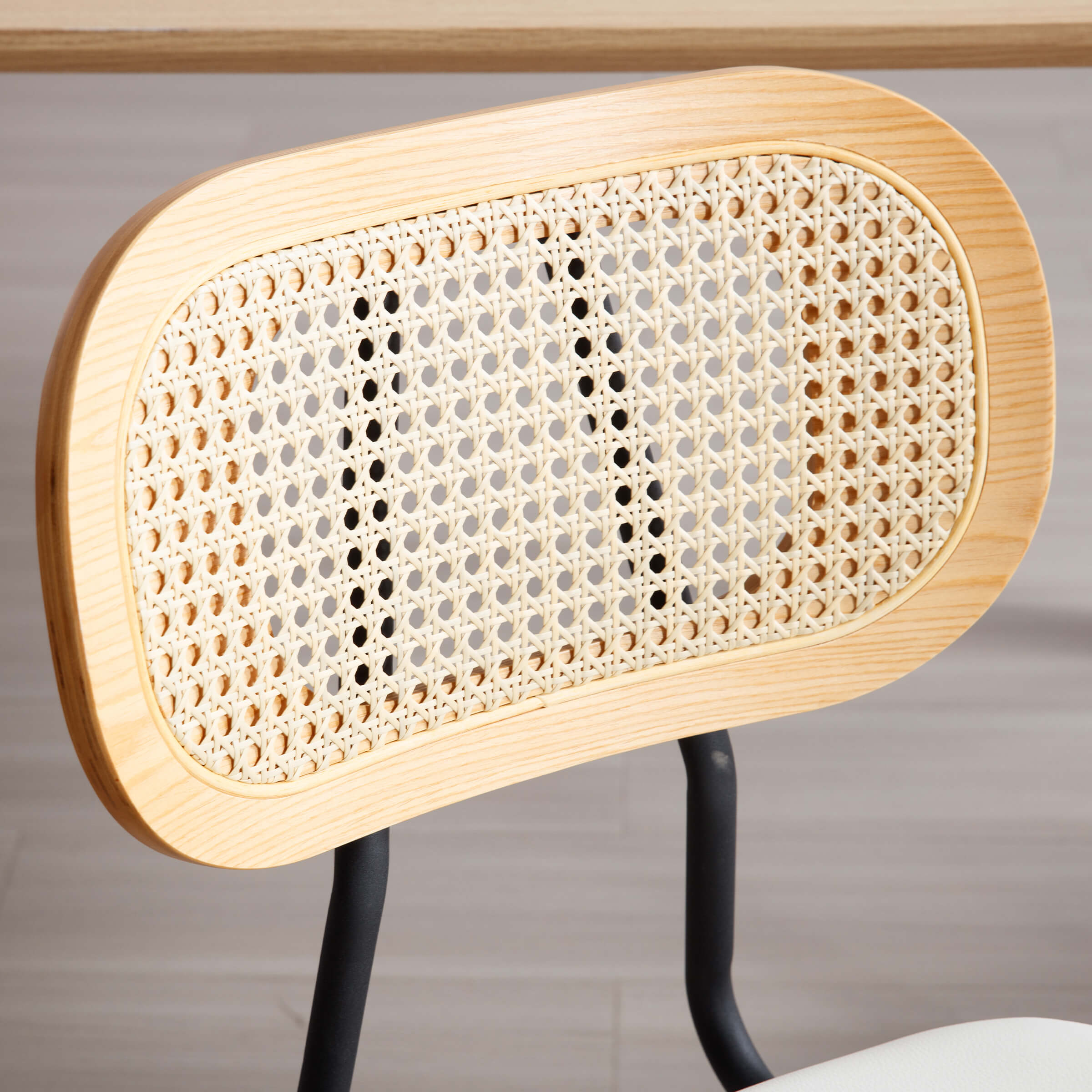 Kmax Rattan Back Dining Chairs Set of 2 - 6647DC