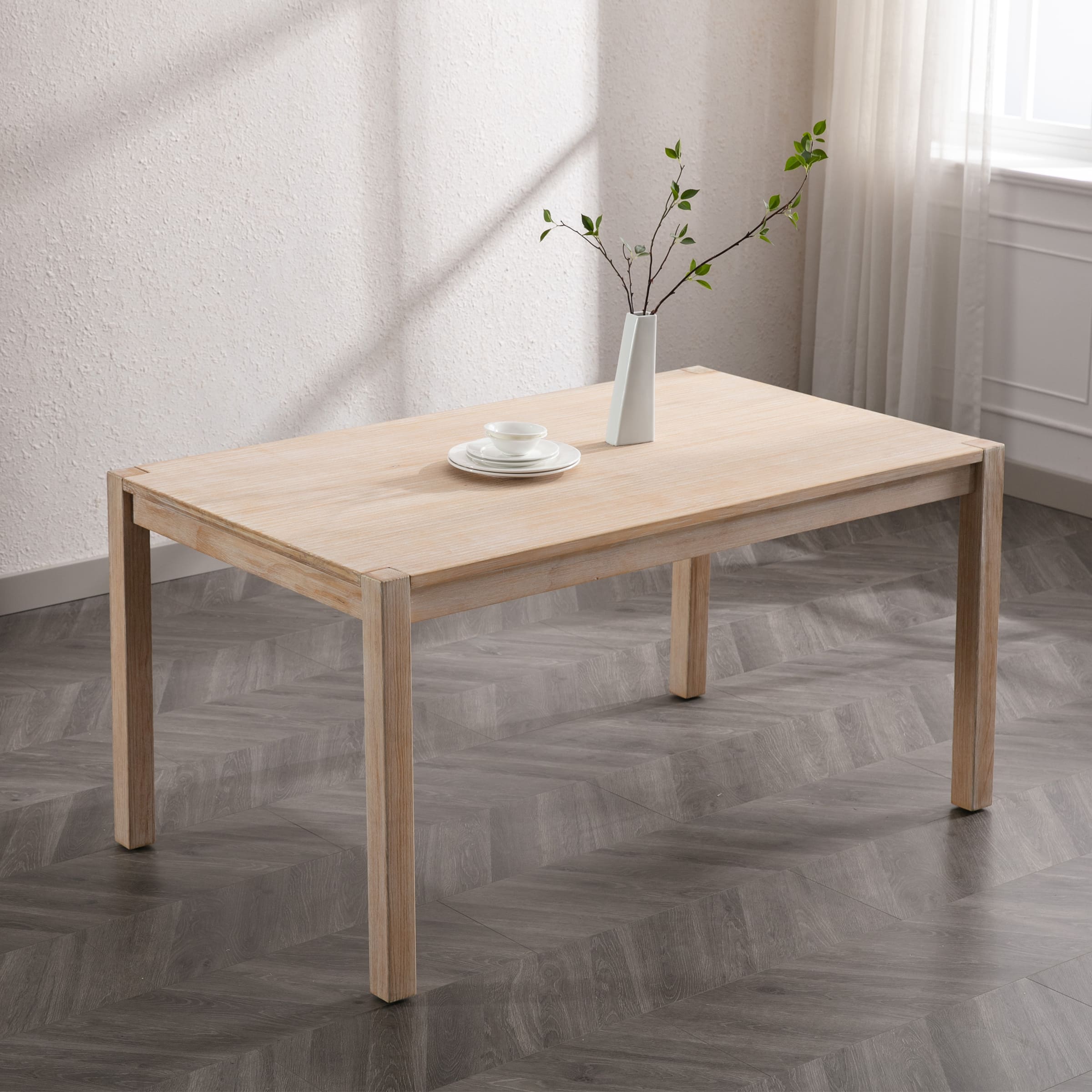 Kmax Rectangular Wood Dining Table - 20383DT