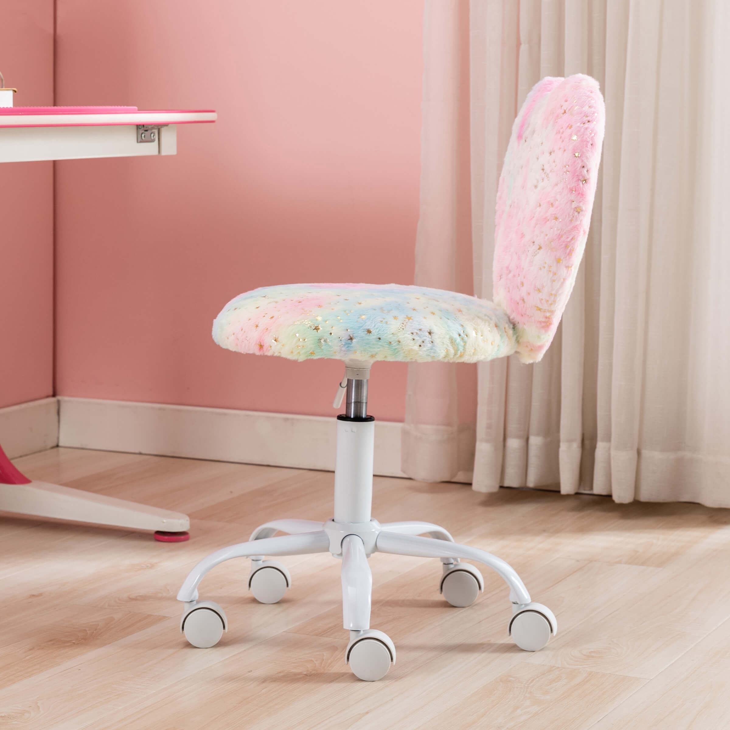 Kmax Rolling Cute Adjustable Swivel Kids Office Chair 1 PCS - 1412KC