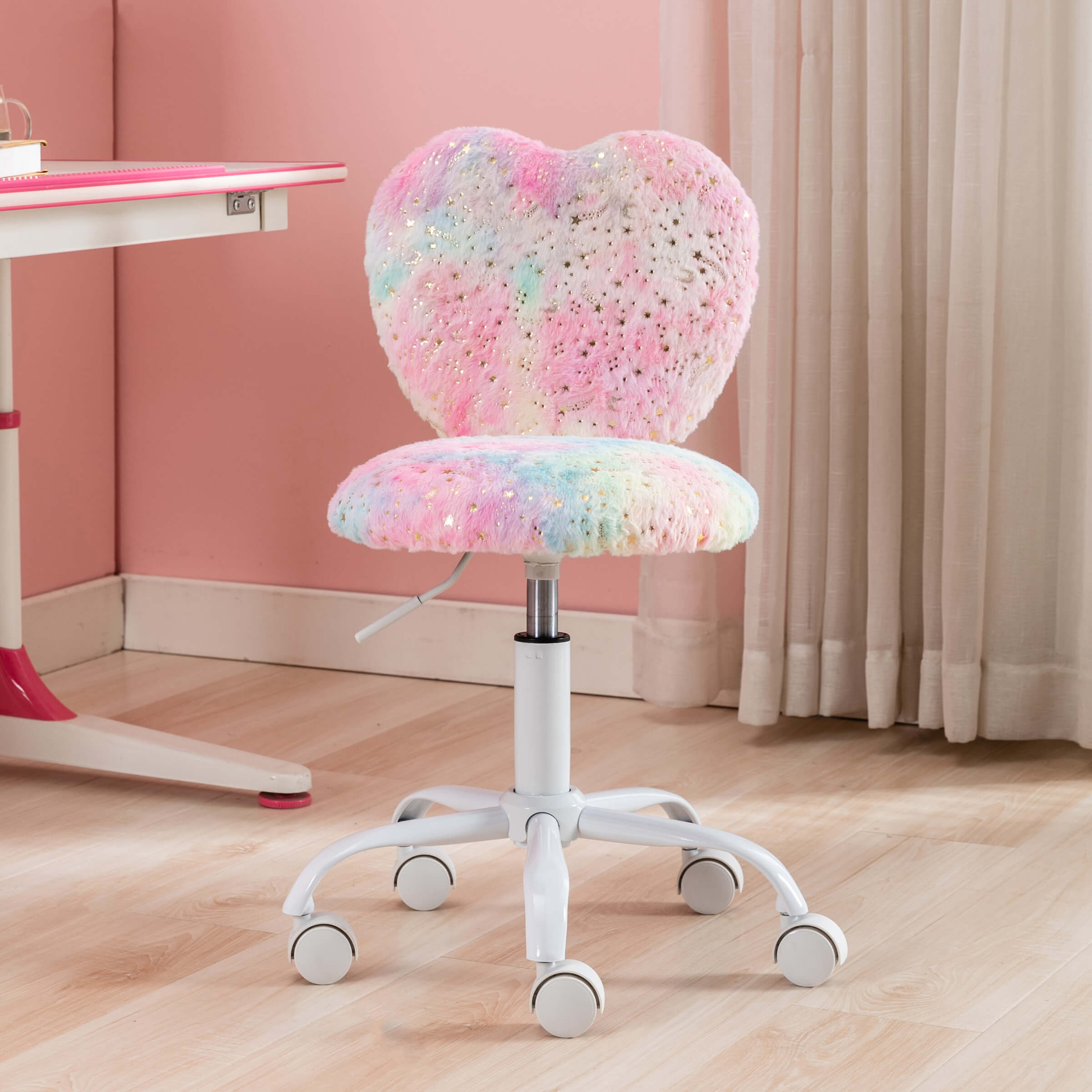 Kmax Rolling Cute Adjustable Swivel Kids Office Chair 1 PCS - 1412KC