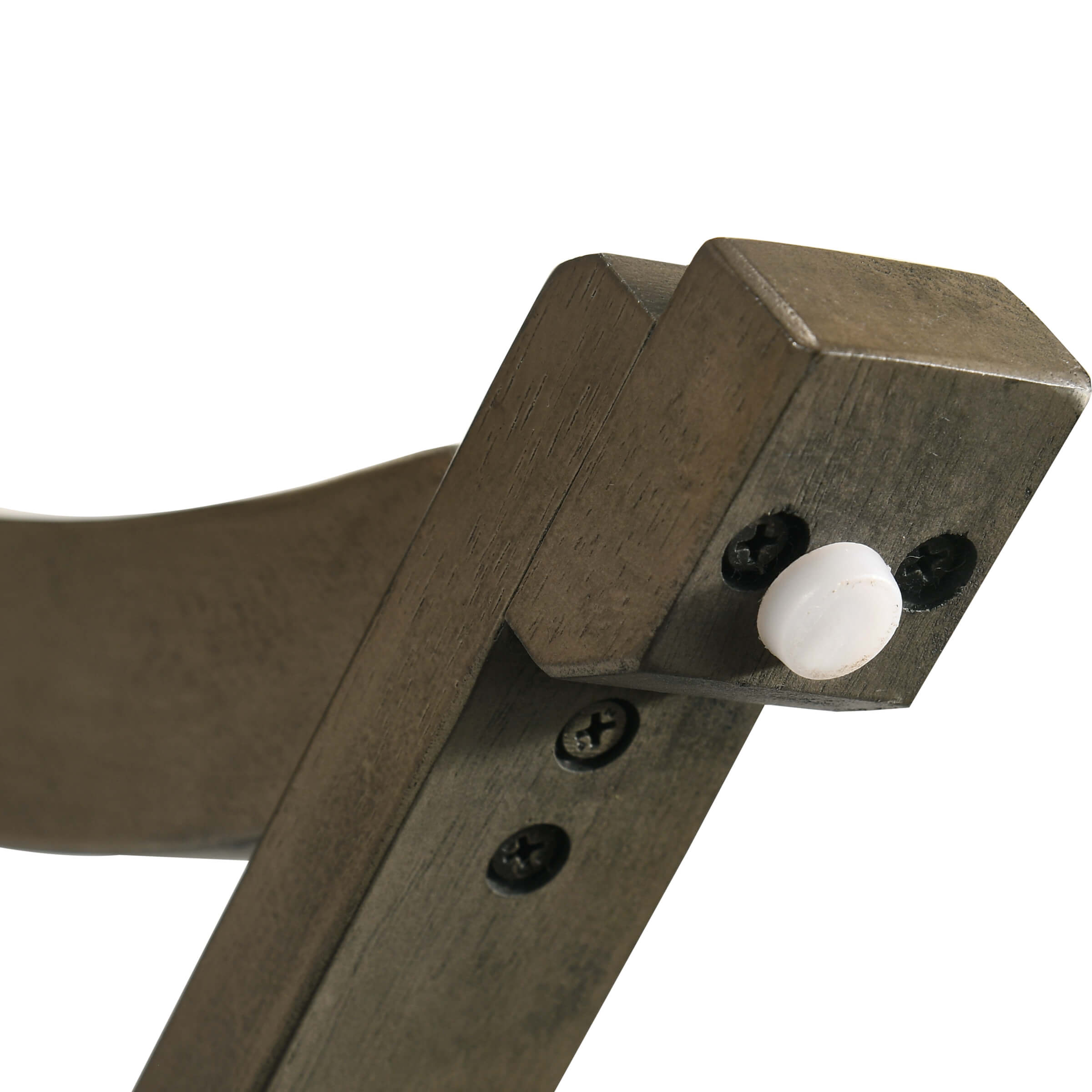 Kmax Rustic Solid Wood Nesting Rectangle Side End Tables - 0007ST