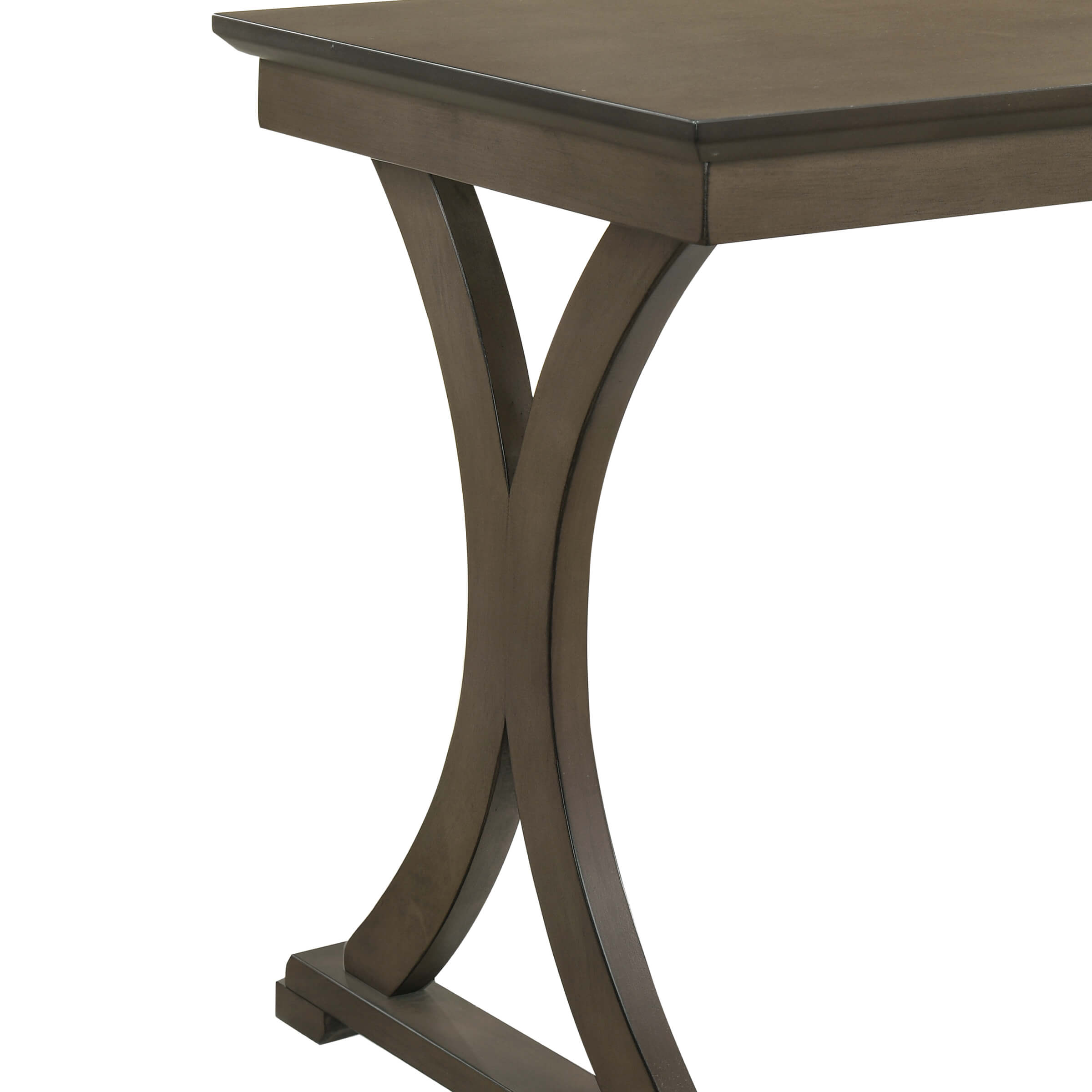 Kmax Rustic Solid Wood Nesting Rectangle Side End Tables - 0007ST