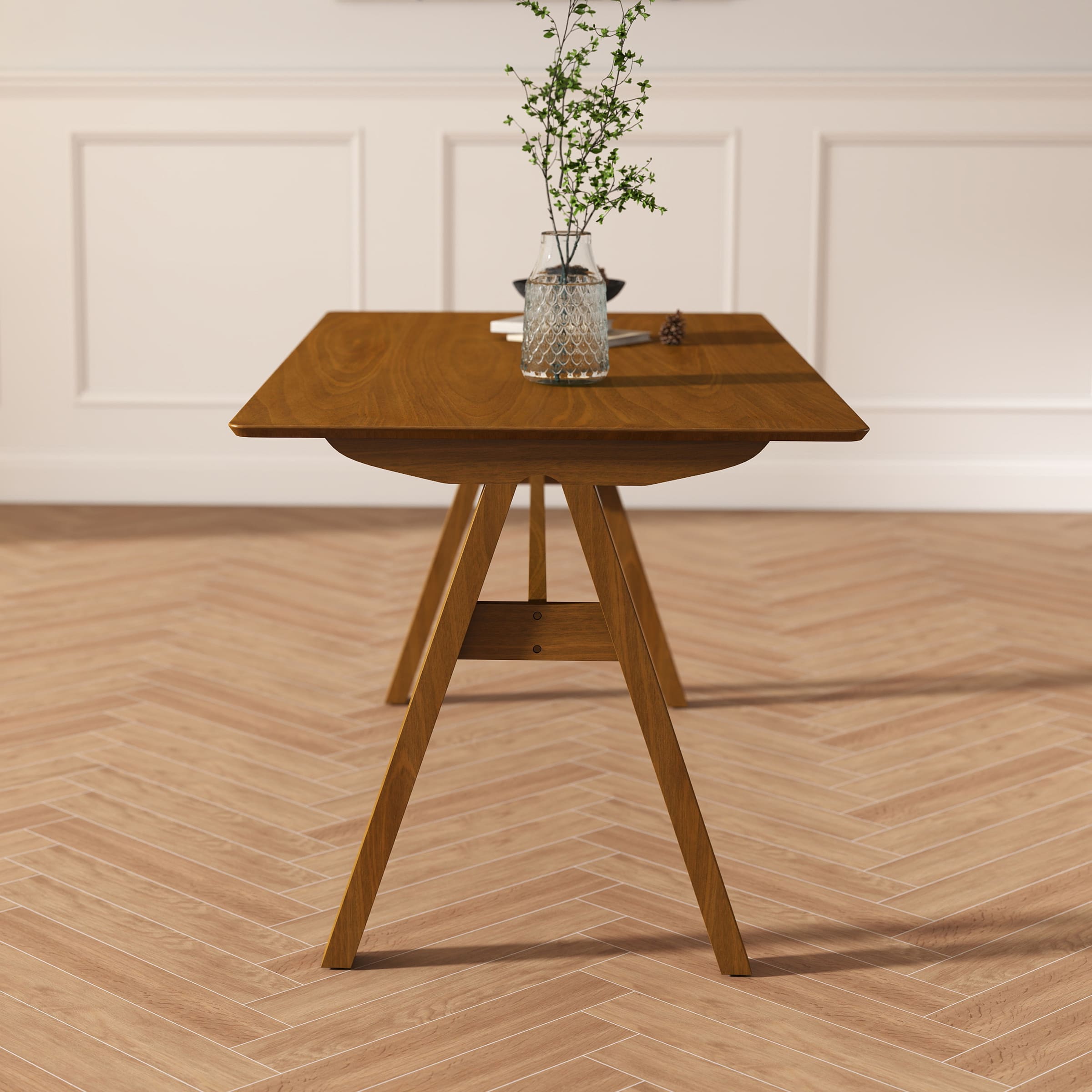 Kmax Solid Wood Kitchen Dining Table - 66002DT