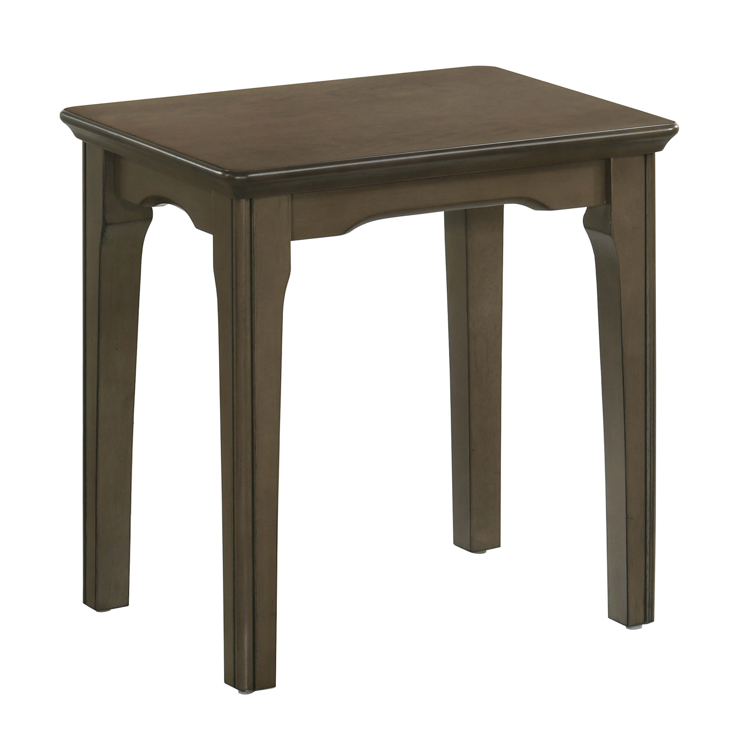 Kmax Solid Wood Rectangular Nesting Side Coffee Tables Set of 3 - 0002ST