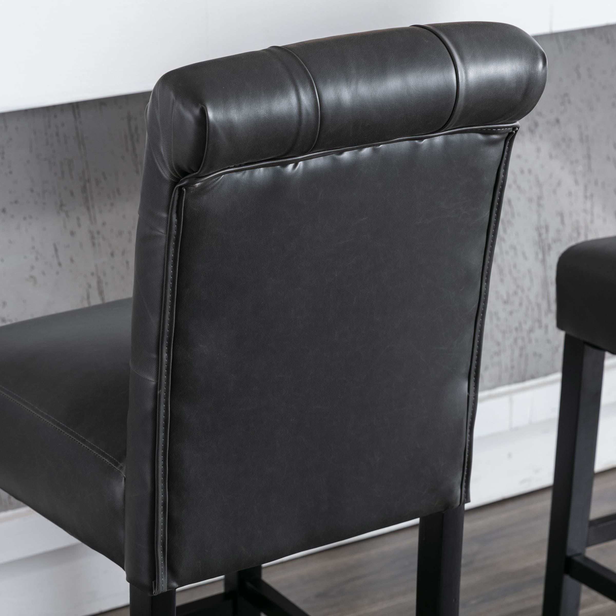 Kmax Tufted Counter Height Bar Stools Set of 2 - 8335CS