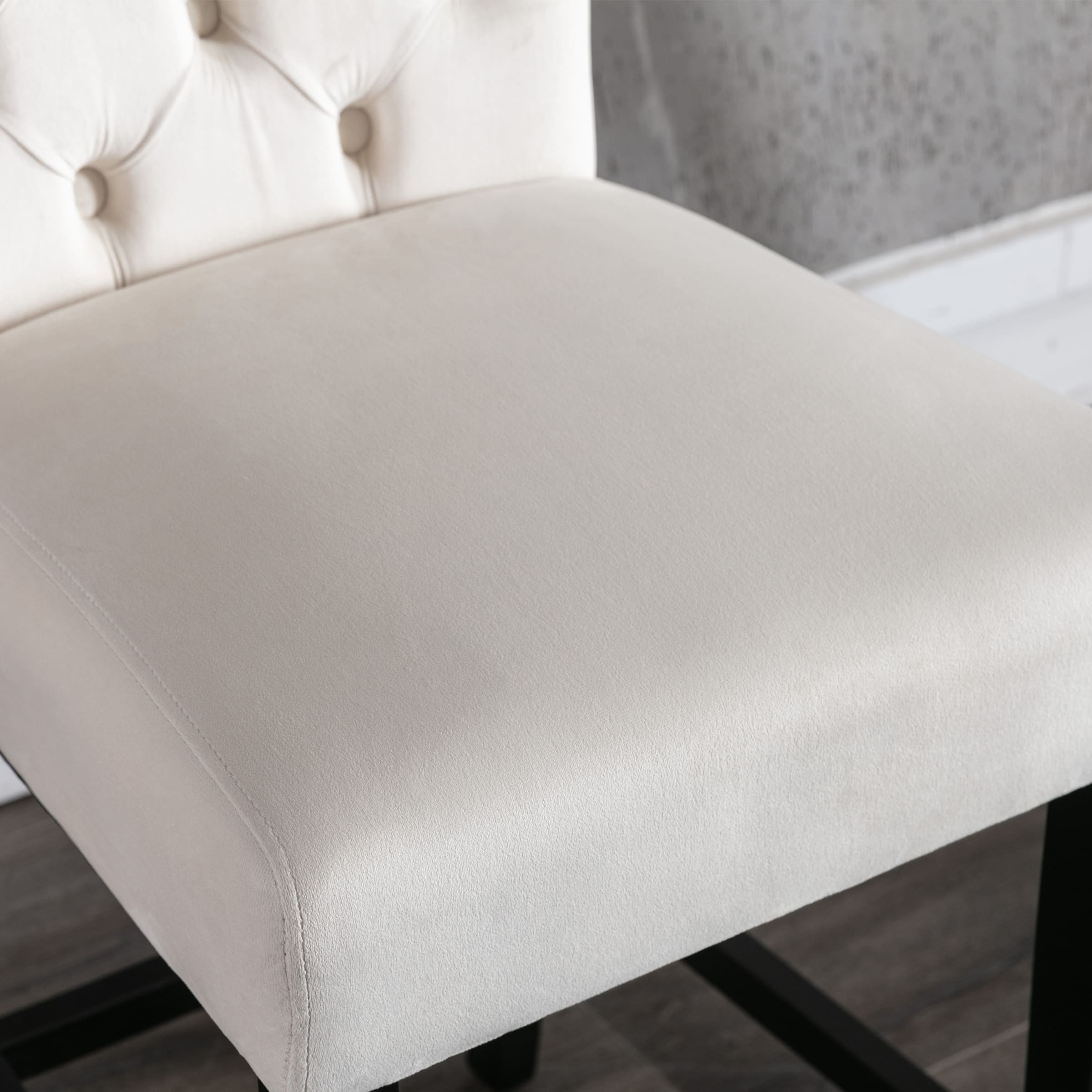 Kmax Tufted Counter Height Bar Stools Set of 2 - 8335CS