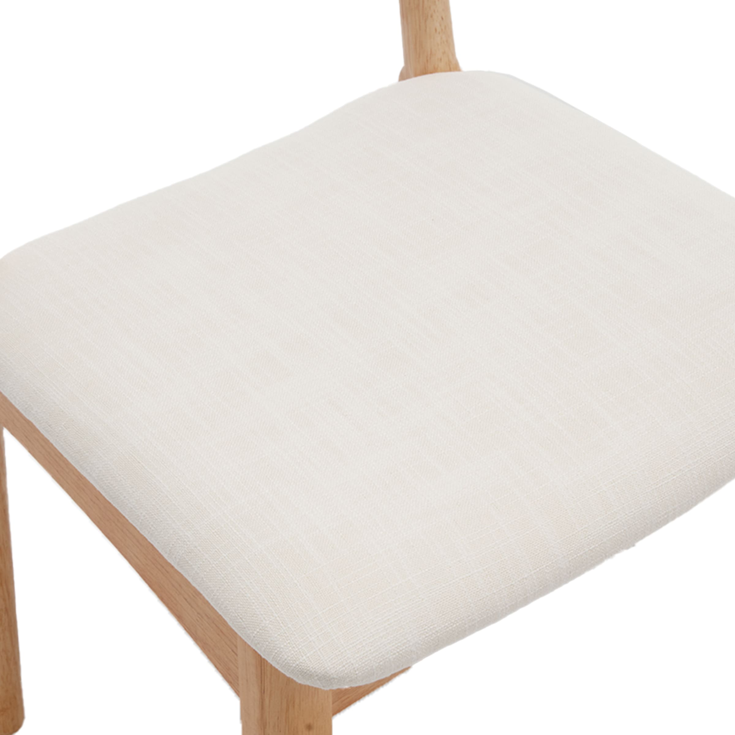 Kmax Wood Barrel Back Kitchen Chairs Set of 2 - X017DC