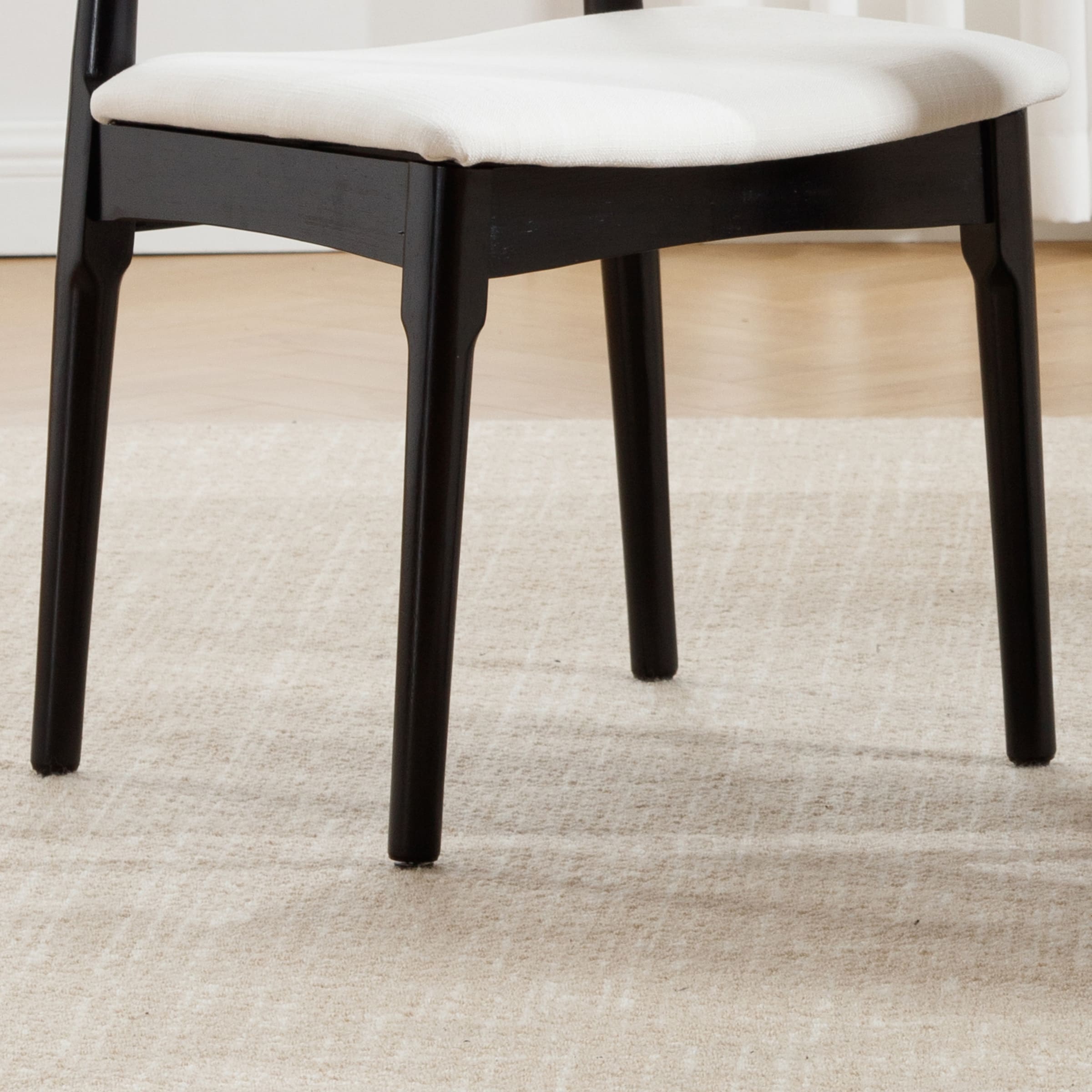 Kmax Wood Barrel Back Kitchen Chairs Set of 2 - X017DC