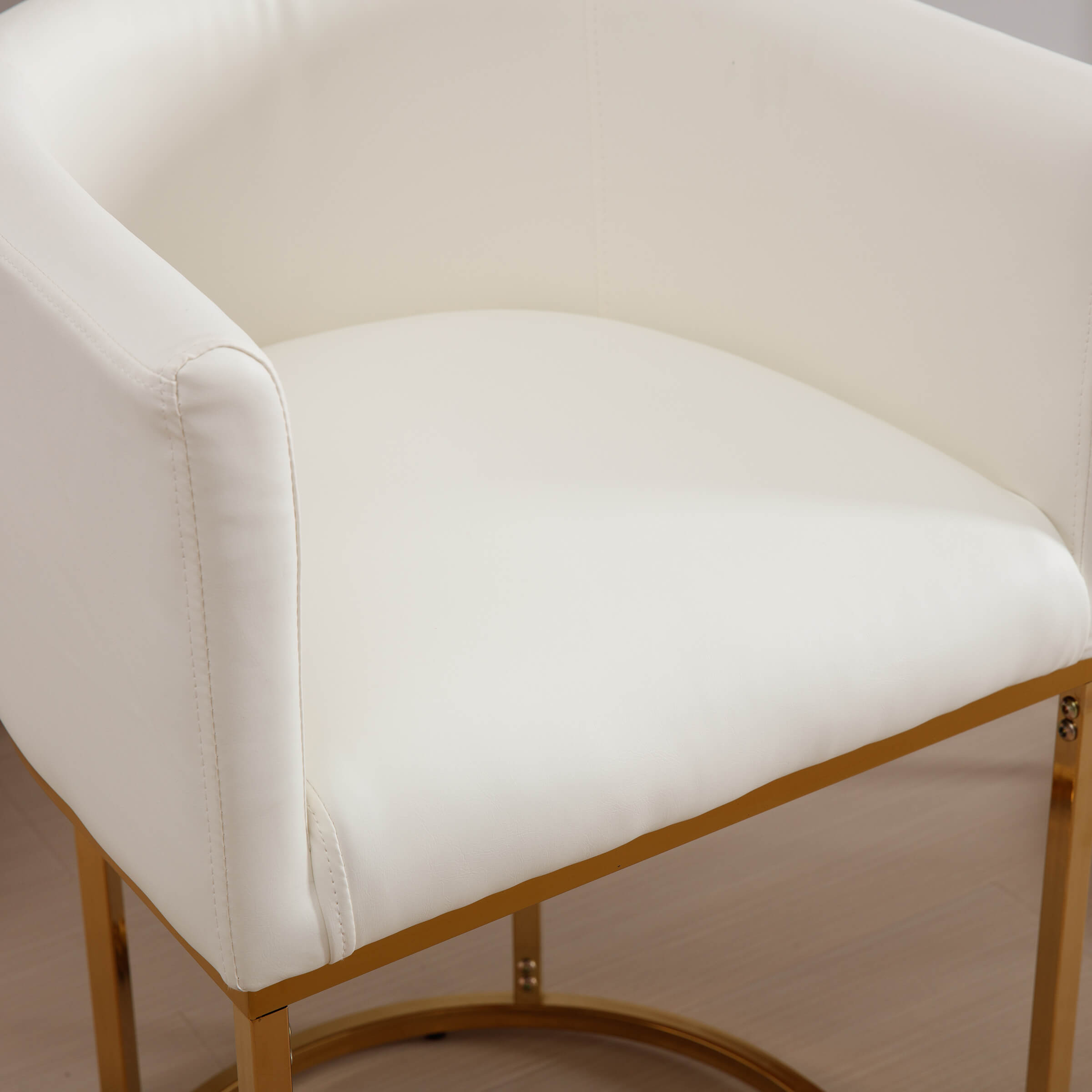 CHICAURA 24"H-32"H Metal Frame Counter Stool 1 PCS - 5690