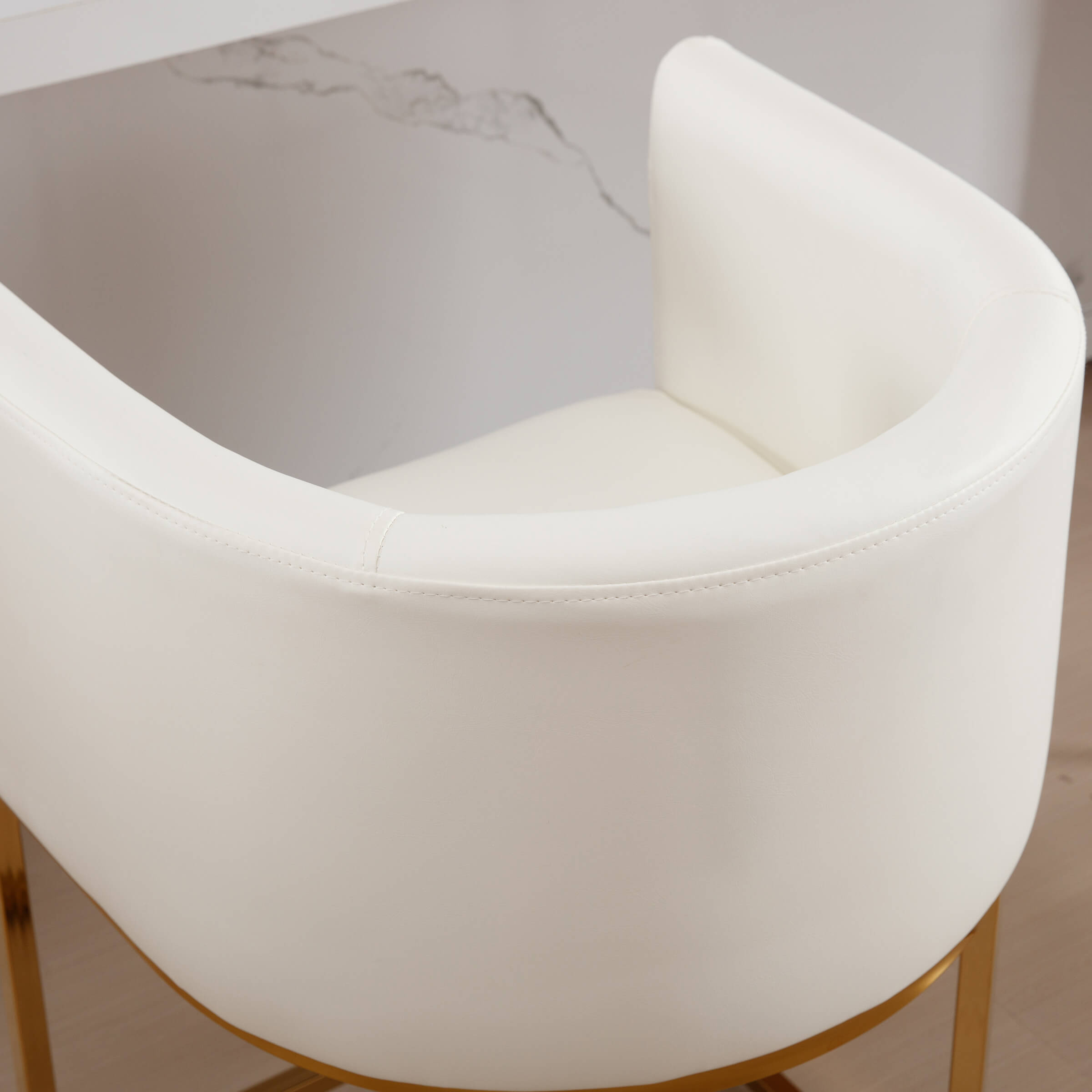 CHICAURA 24"H-32"H Metal Frame Counter Stool 1 PCS - 5690