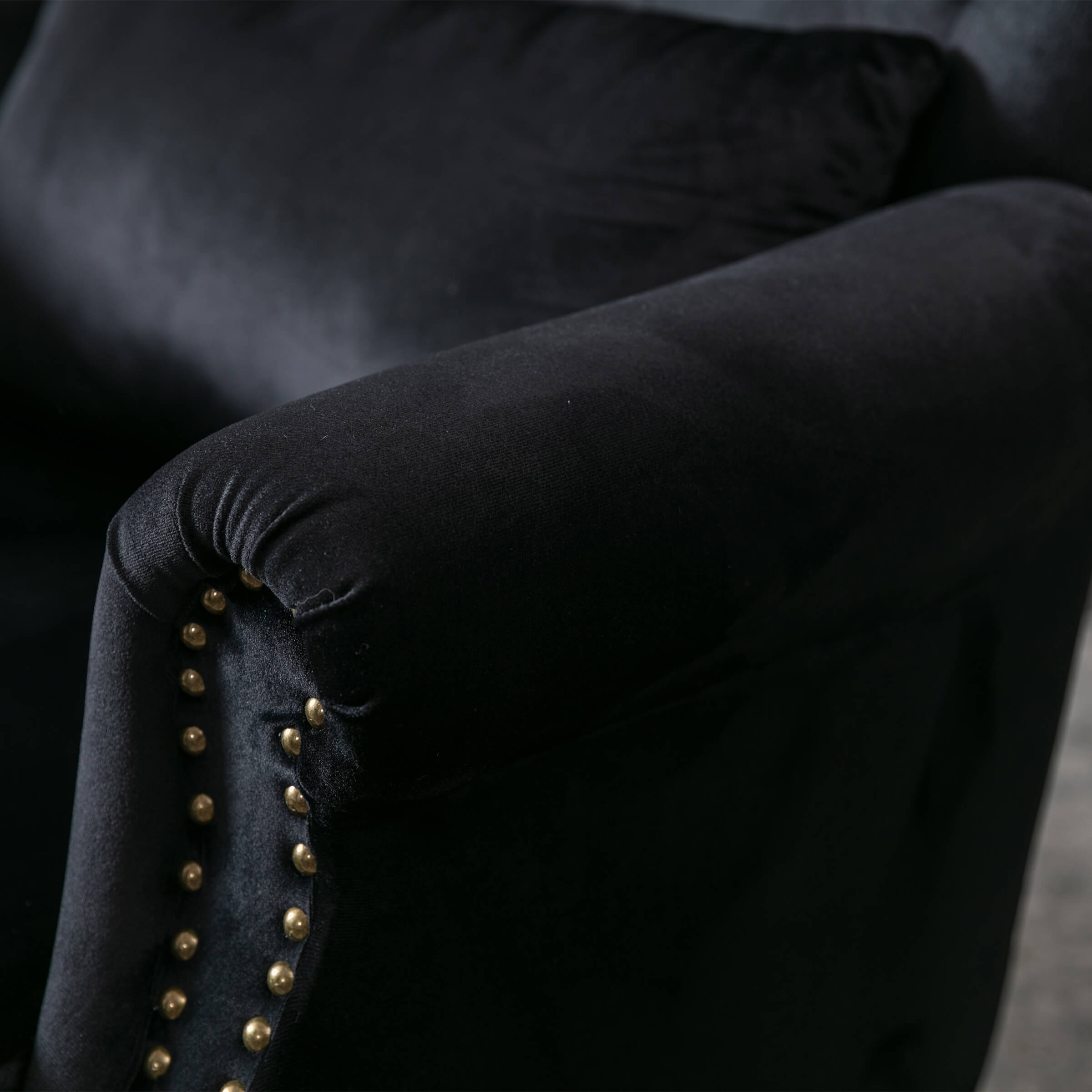 Kmax Wingback Tufted Accent Chair with Ottoman - XXX1AC