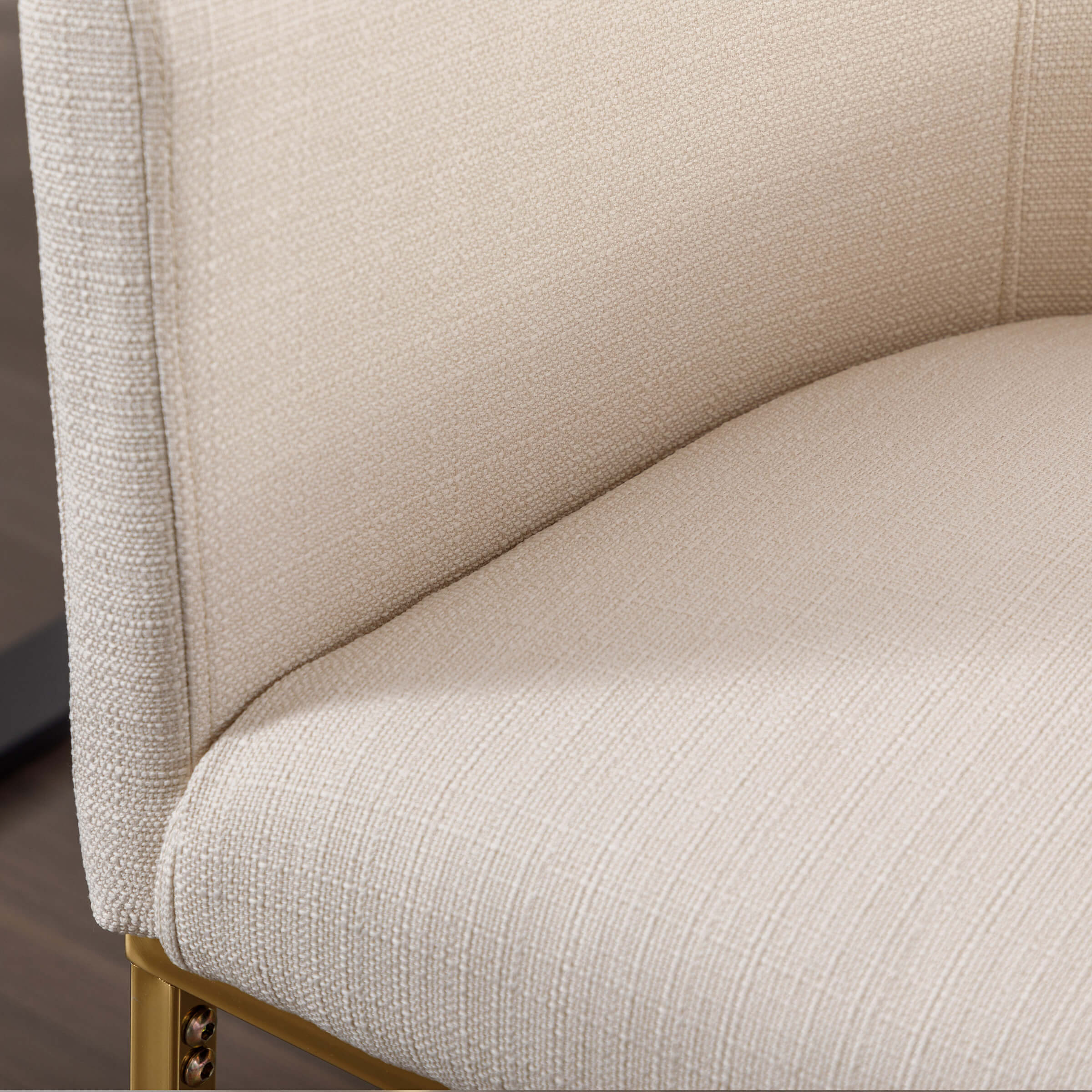 VESCASA Barrel Back Upholstered Dining Chair 1PCS - 1869DC