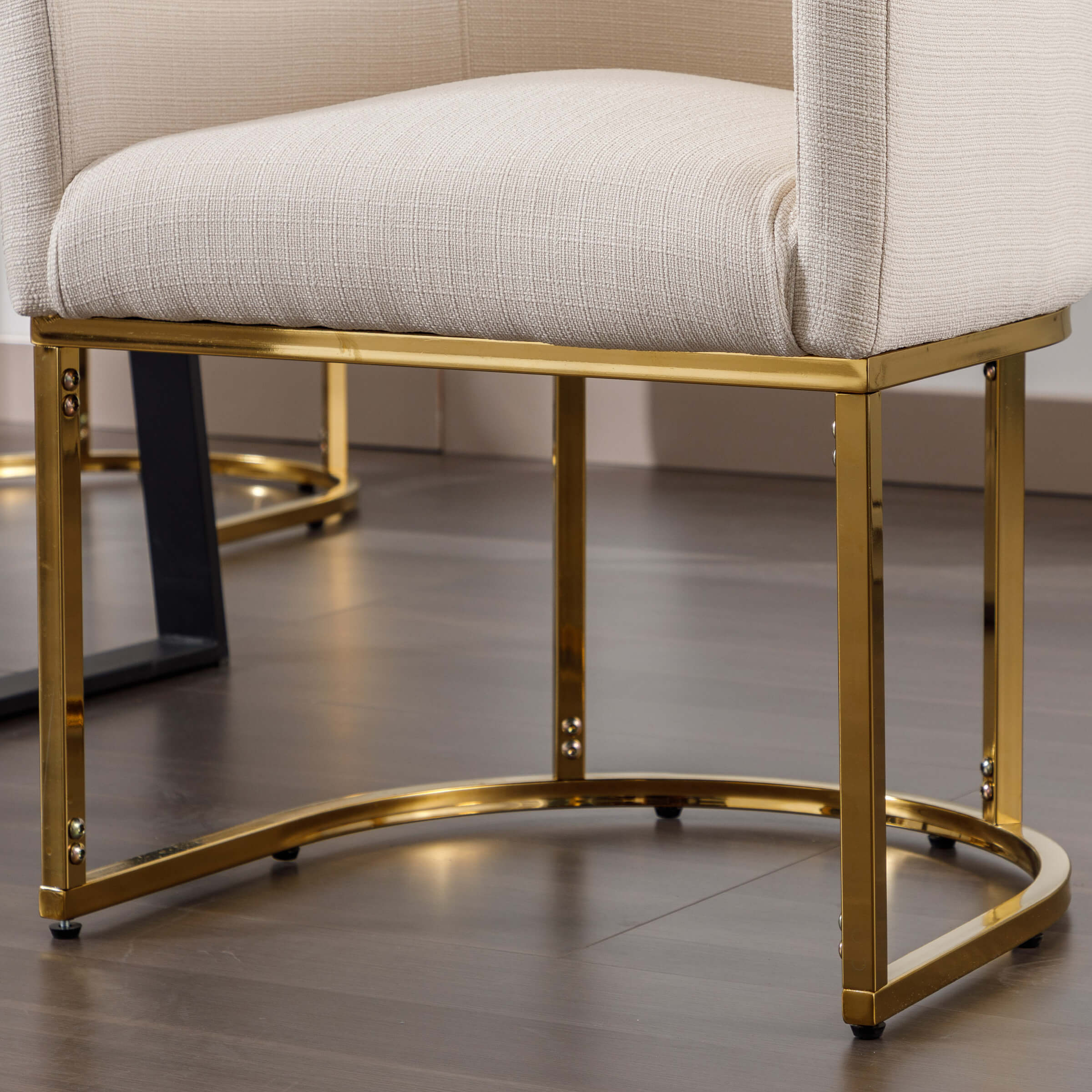 VESCASA Barrel Back Upholstered Dining Chair 1PCS - 1869DC