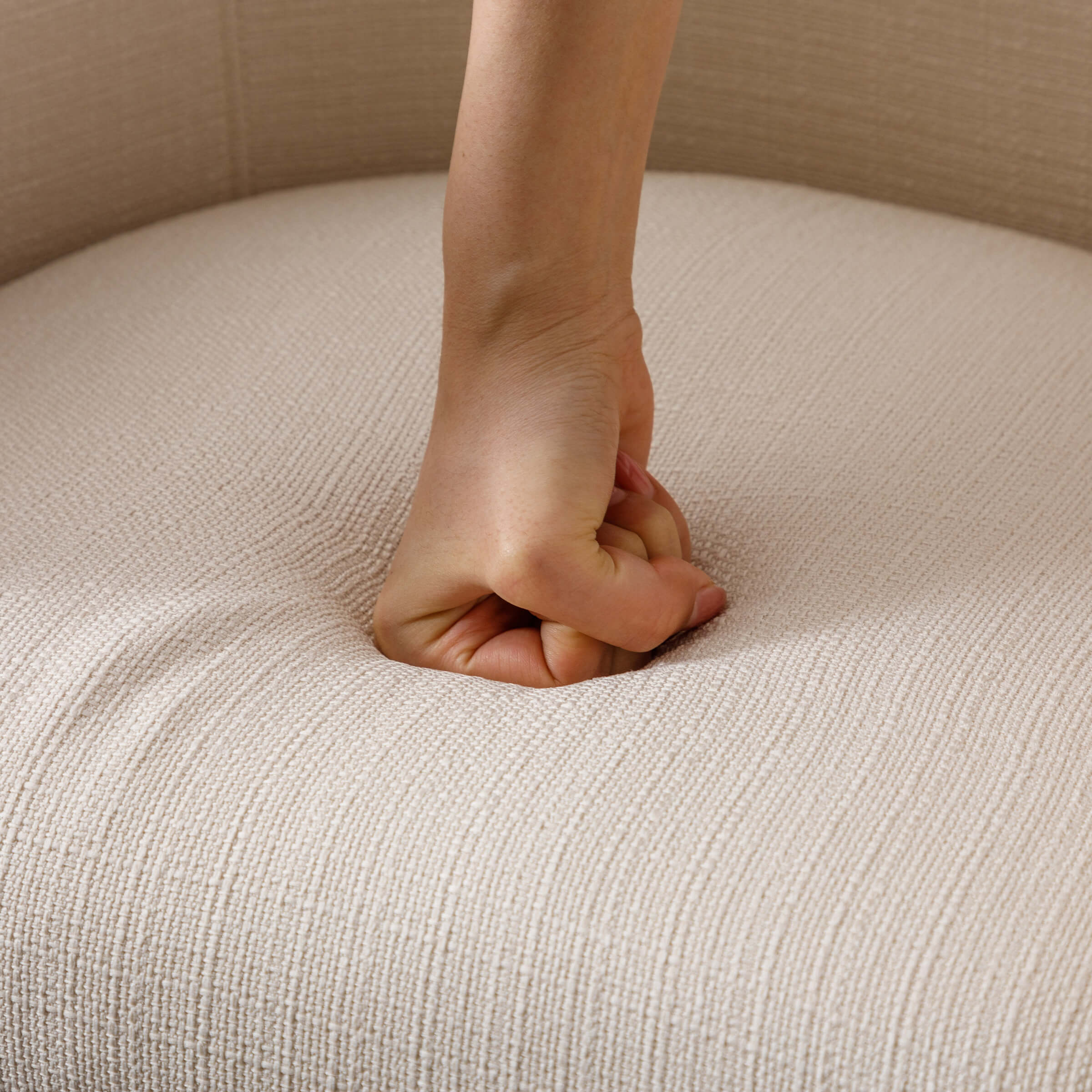 VESCASA Barrel Back Upholstered Dining Chair 1PCS - 1869DC