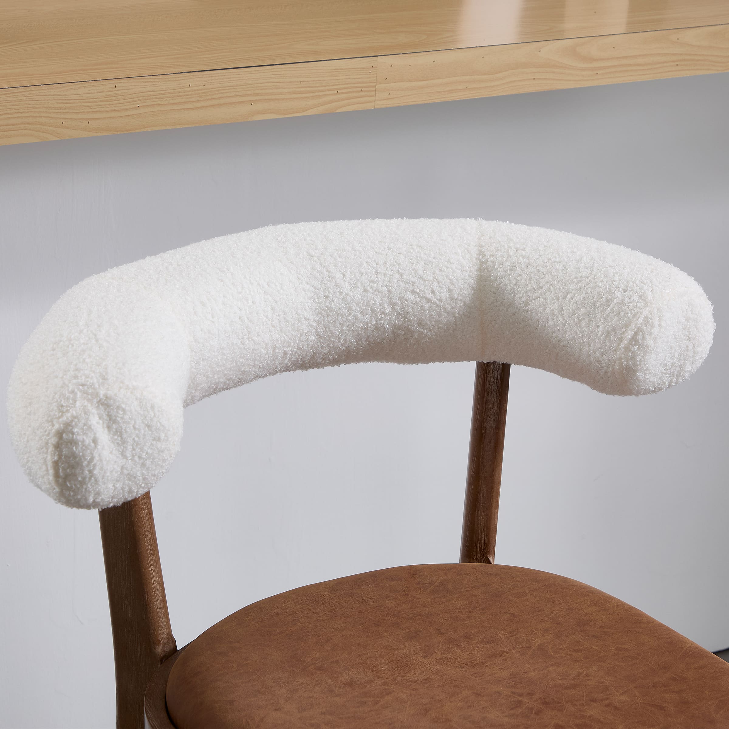 EALSON Modern 27"H Curved Back Counter Stools Set of 2 - 5732CS