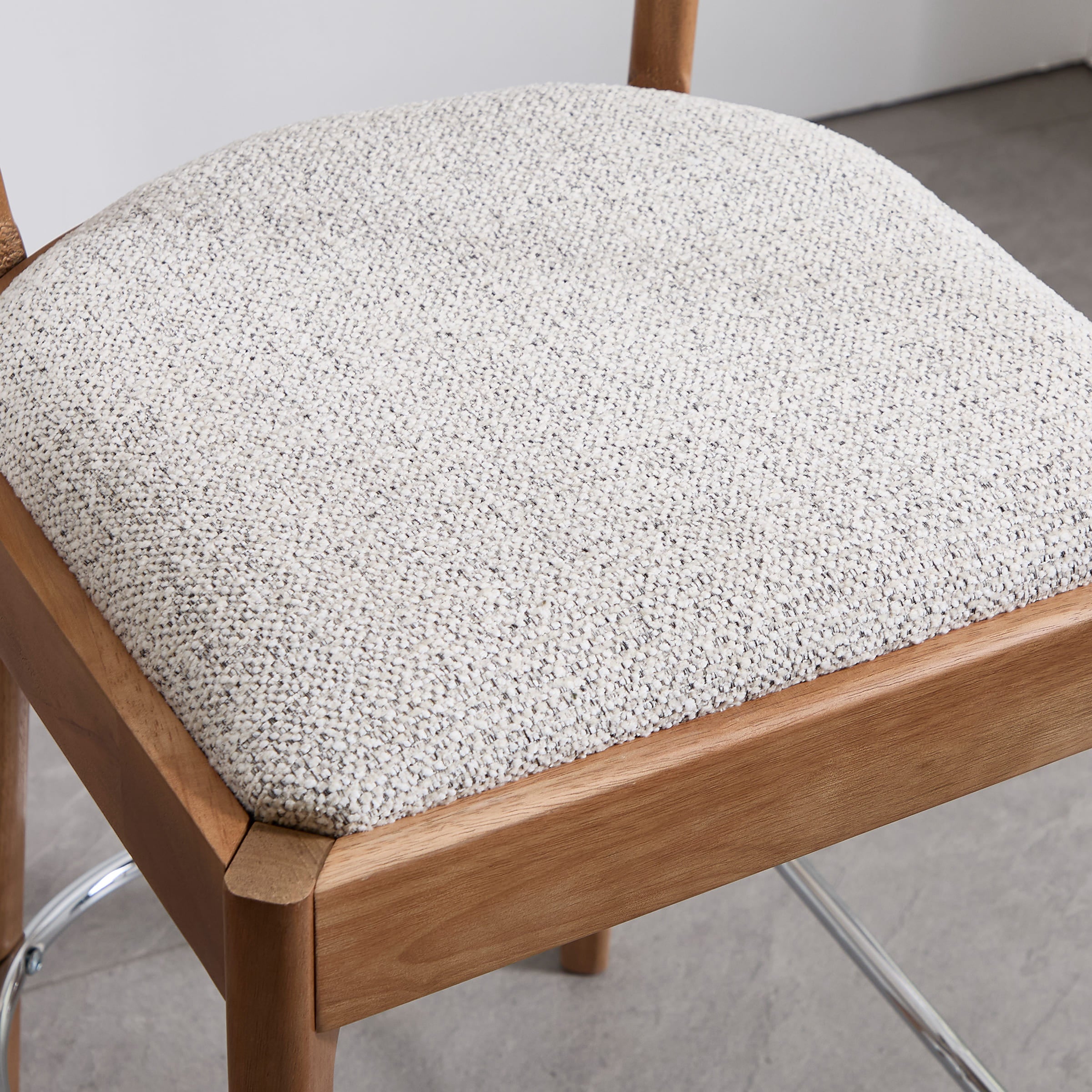 EALSON Modern 27"H Curved Back Counter Stools Set of 2 - 5732CS