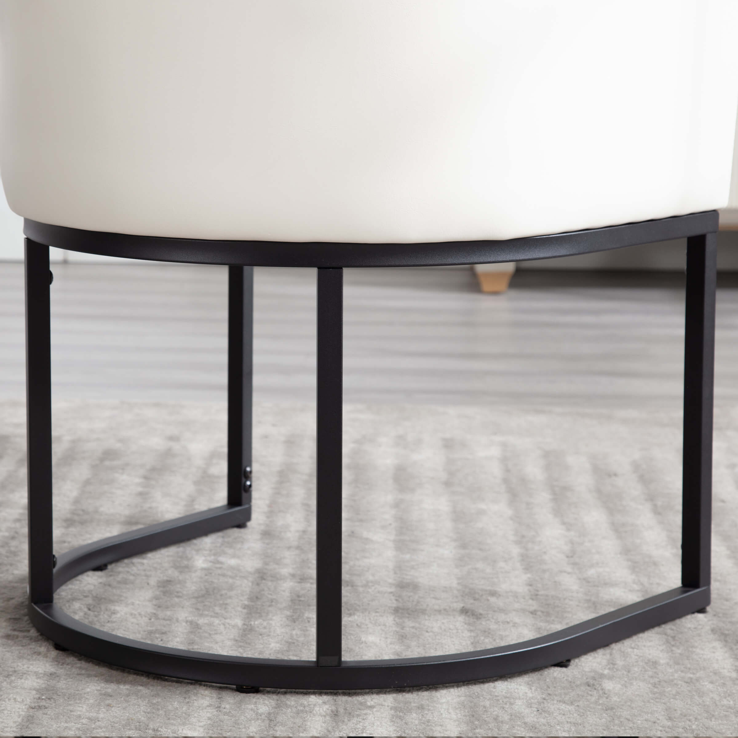 VESCASA Barrel Back Upholstered Dining Chair 1PCS - 1869DC