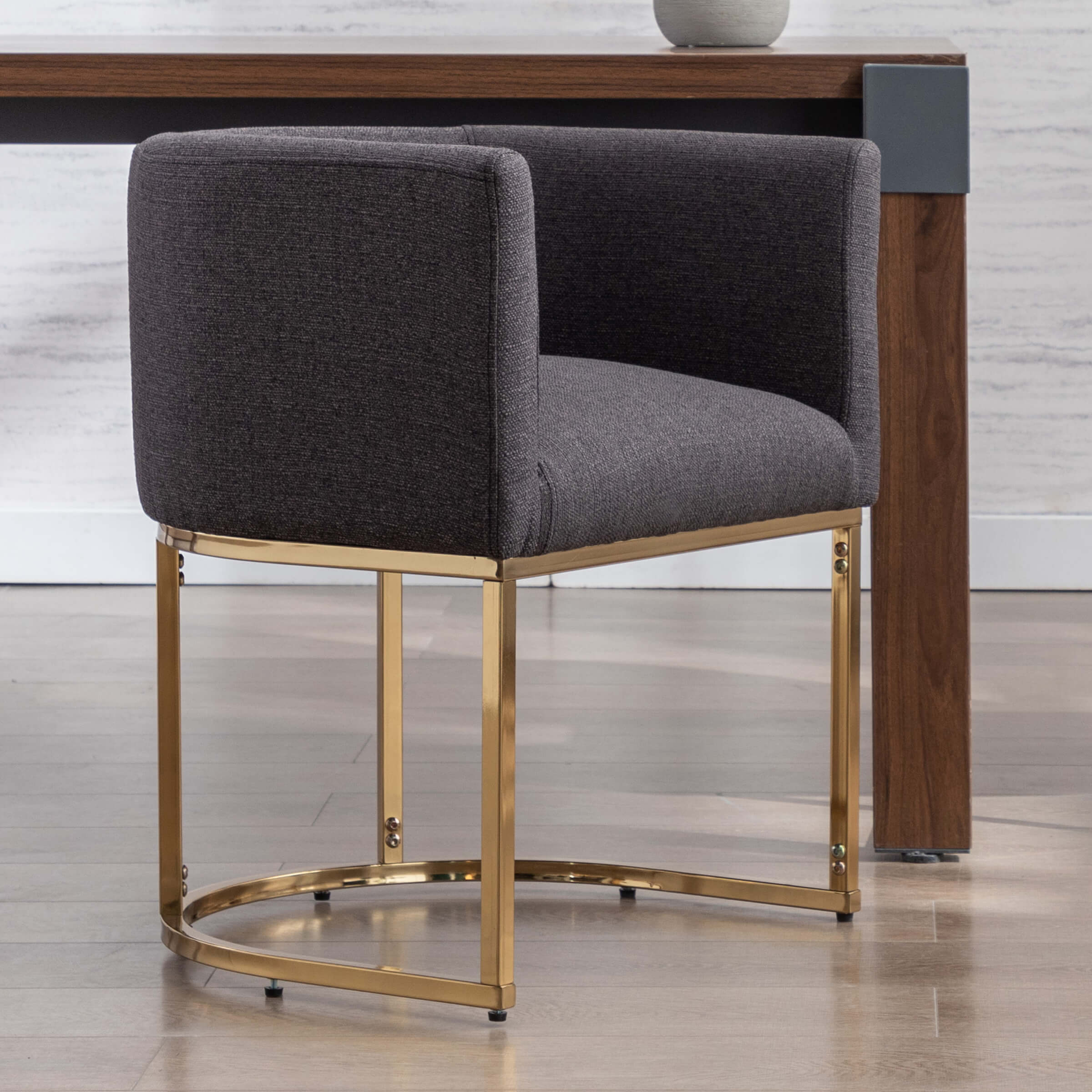 VESCASA Barrel Back Upholstered Dining Chair 1PCS - 1869DC