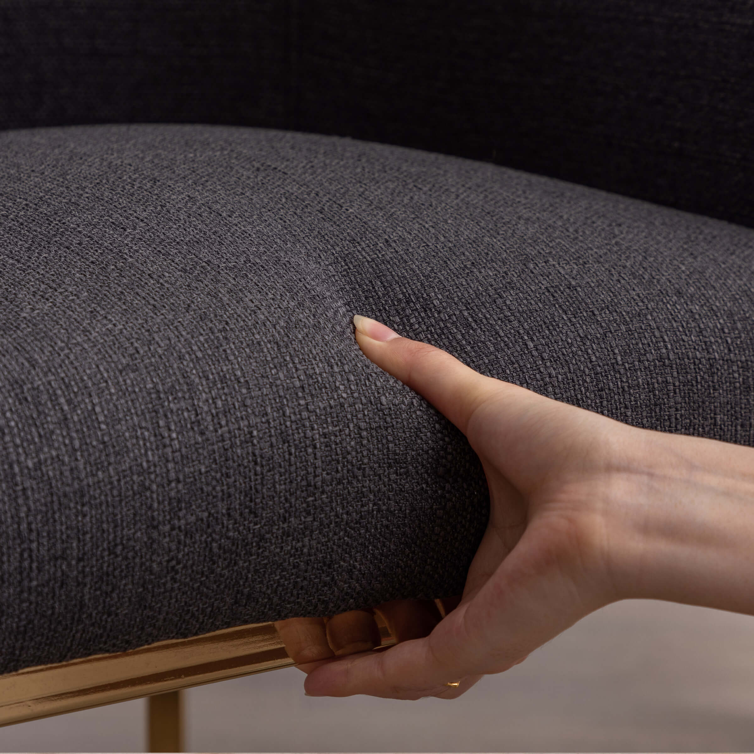 VESCASA Barrel Back Upholstered Dining Chair 1PCS - 1869DC