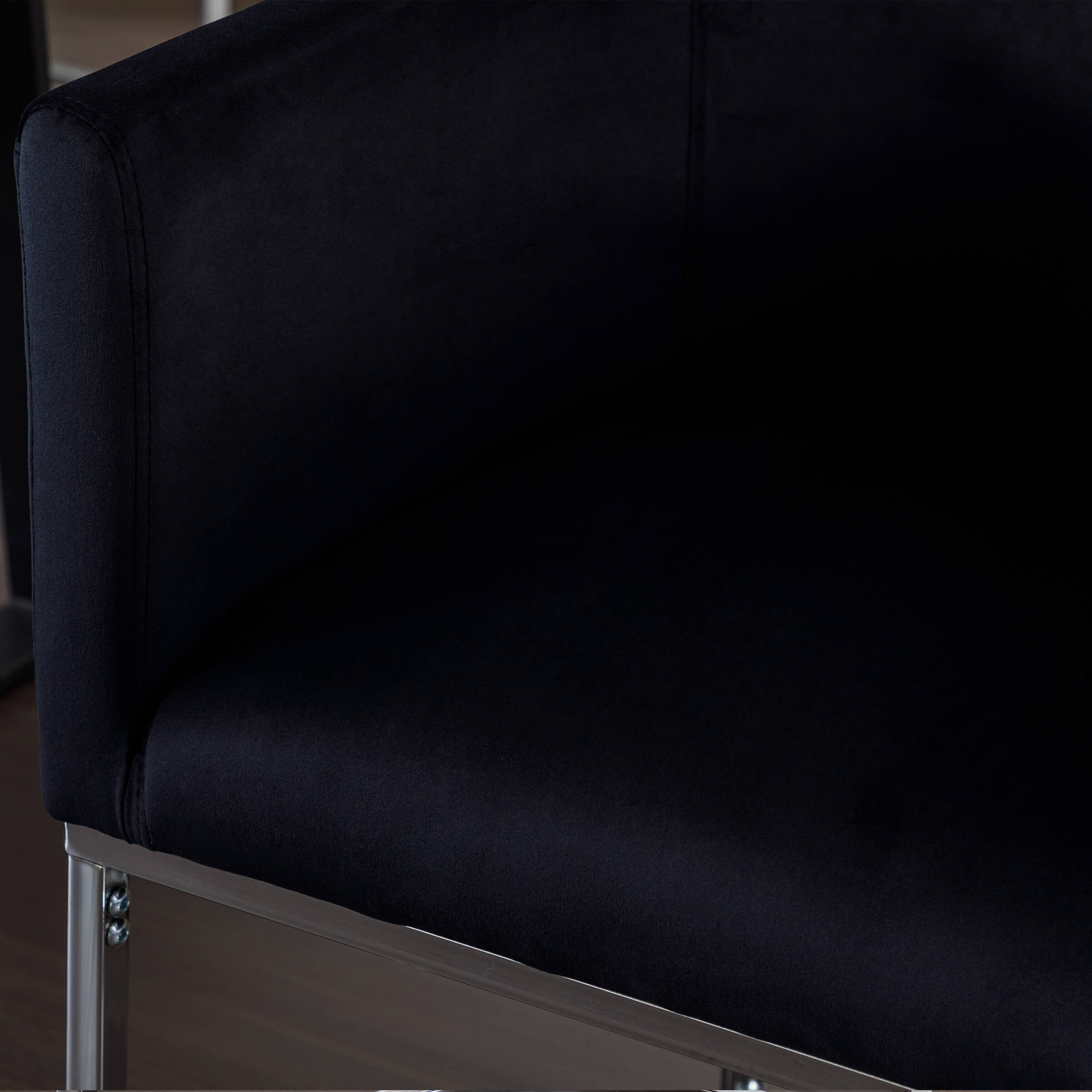 Barrel Back Upholstered Dining Chair 1PCS - 1869DC