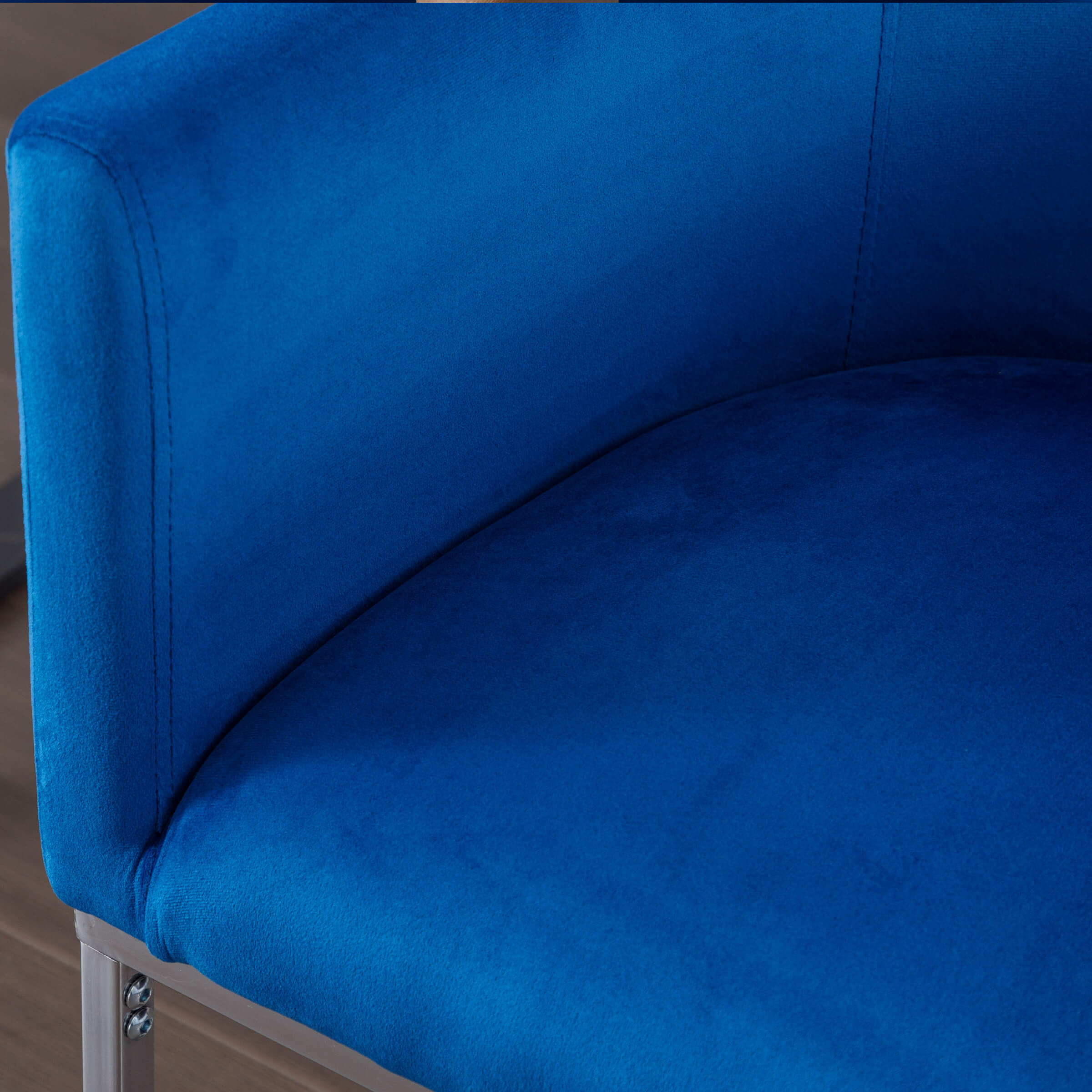 Barrel Back Upholstered Dining Chair 1PCS - 1869DC