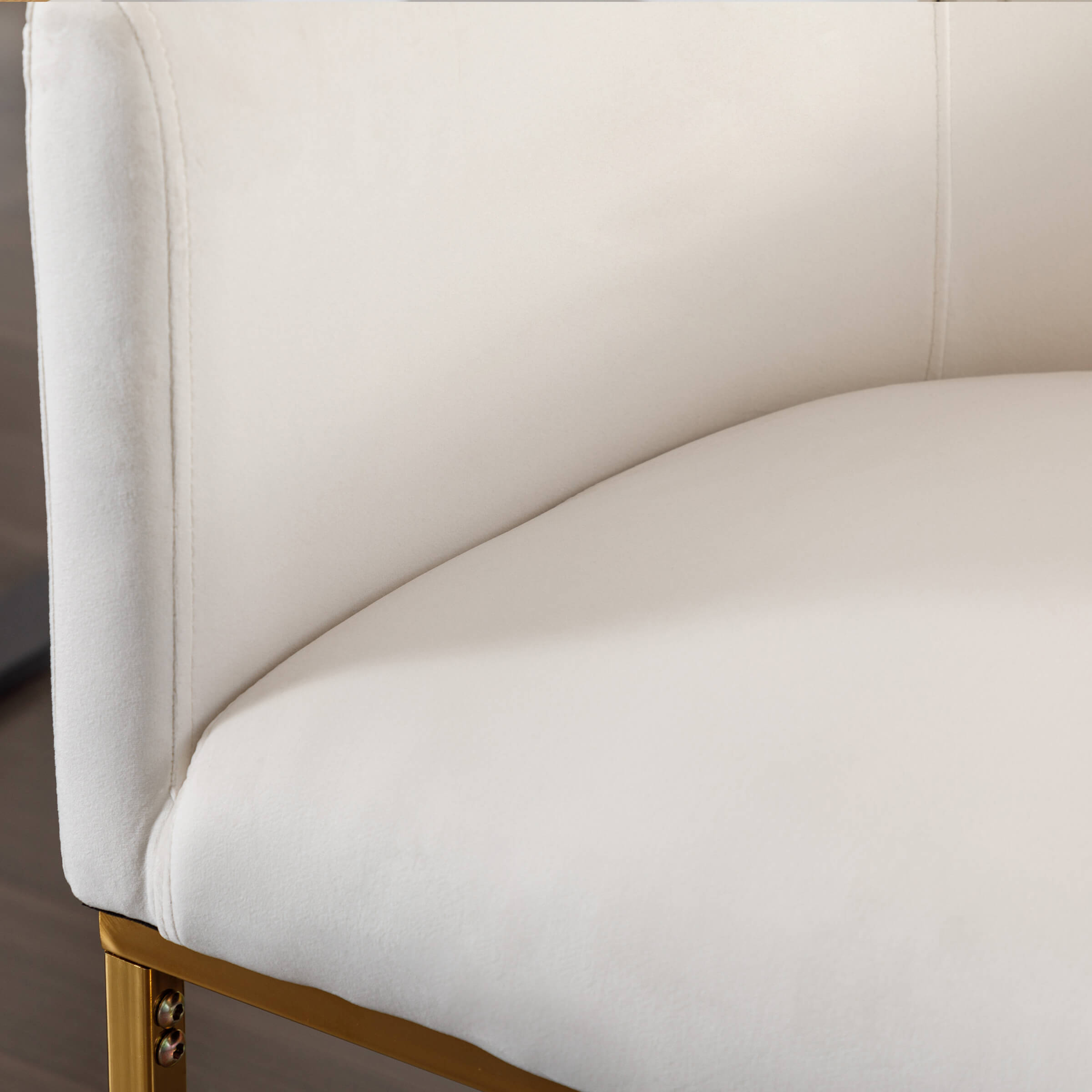 Barrel Back Upholstered Dining Chair 1PCS - 1869DC