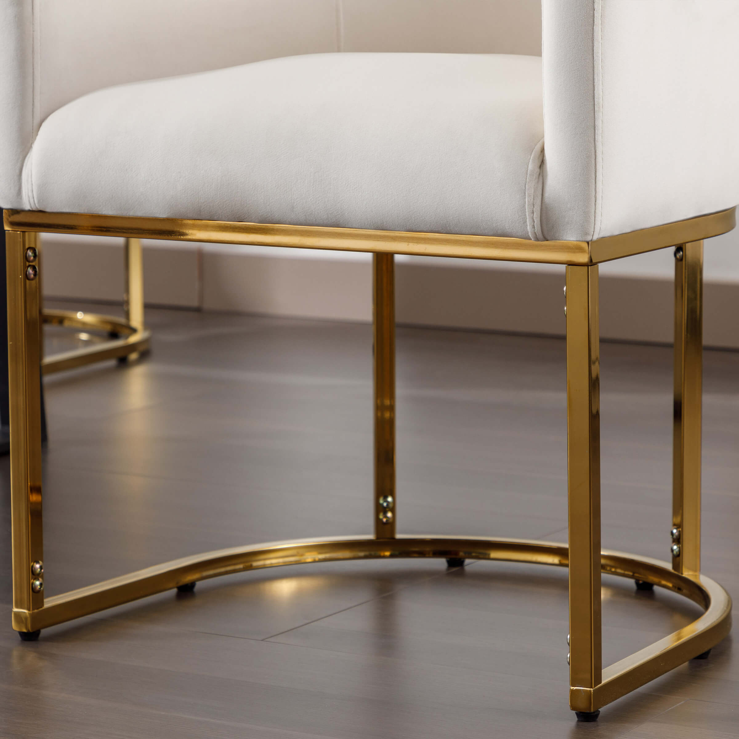 Barrel Back Upholstered Dining Chair 1PCS - 1869DC