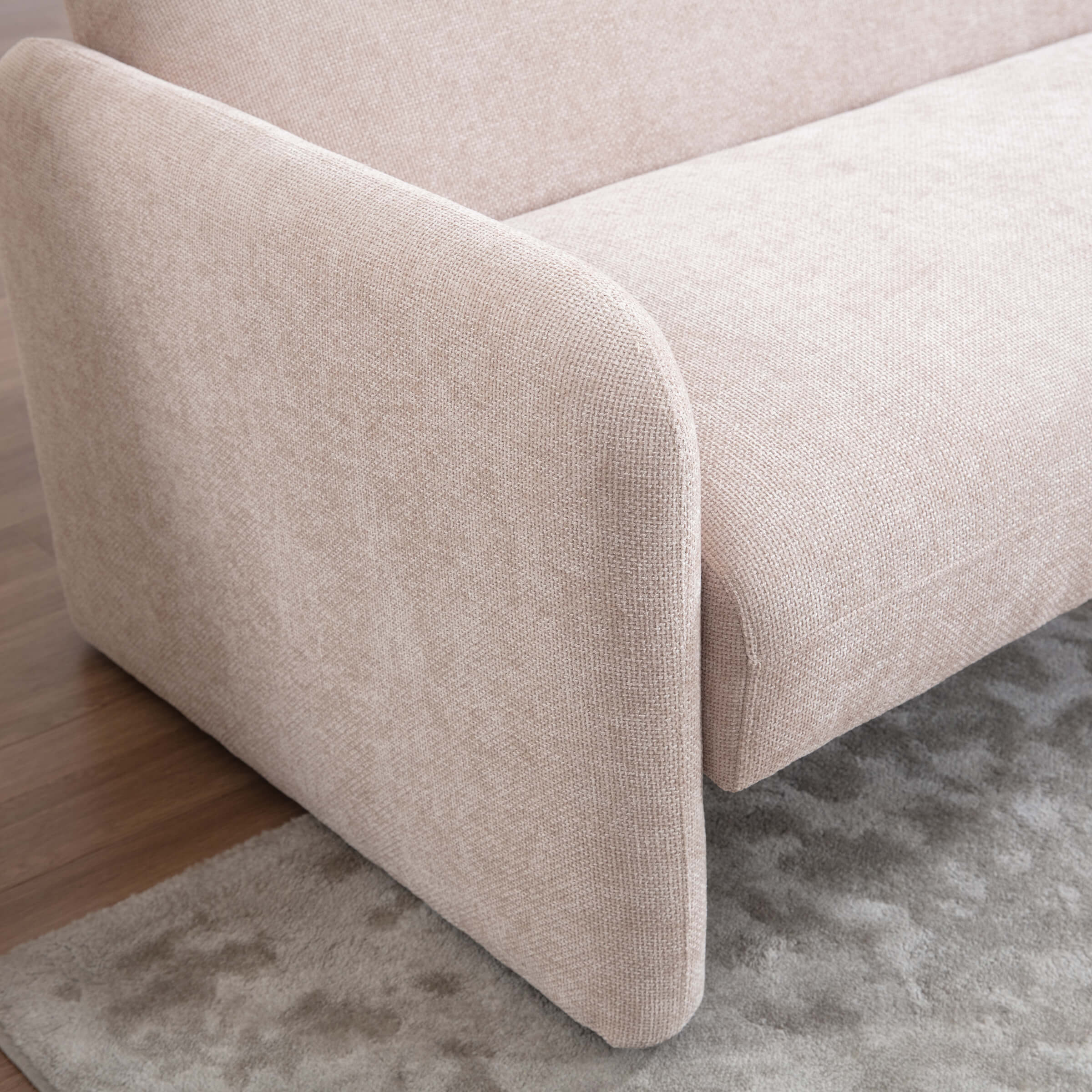 ROCITY 55''W Modern Green Small Couch Love Seat Sofa - 1024SF