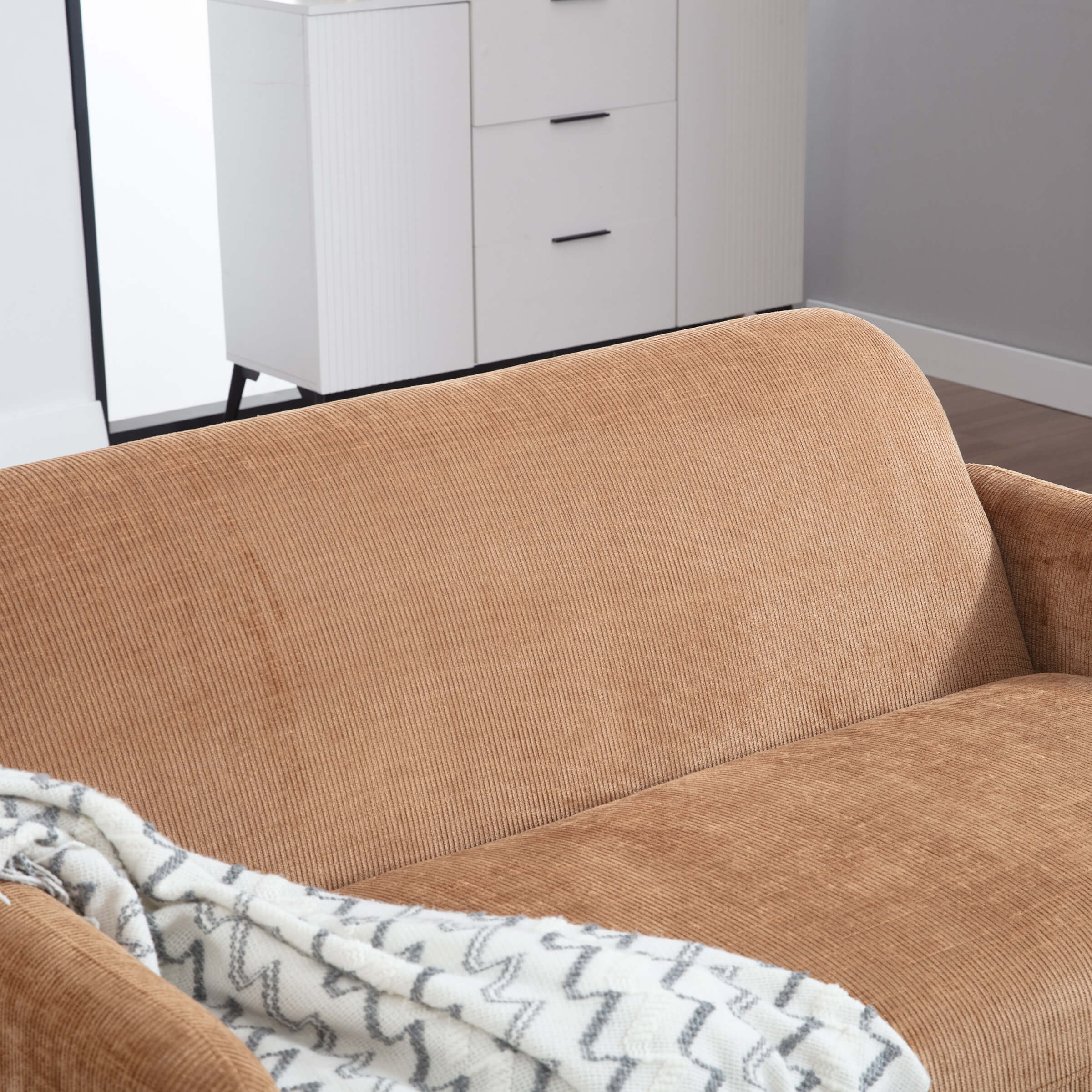 ROCITY 55''W Modern Green Small Couch Love Seat Sofa - 1024SF