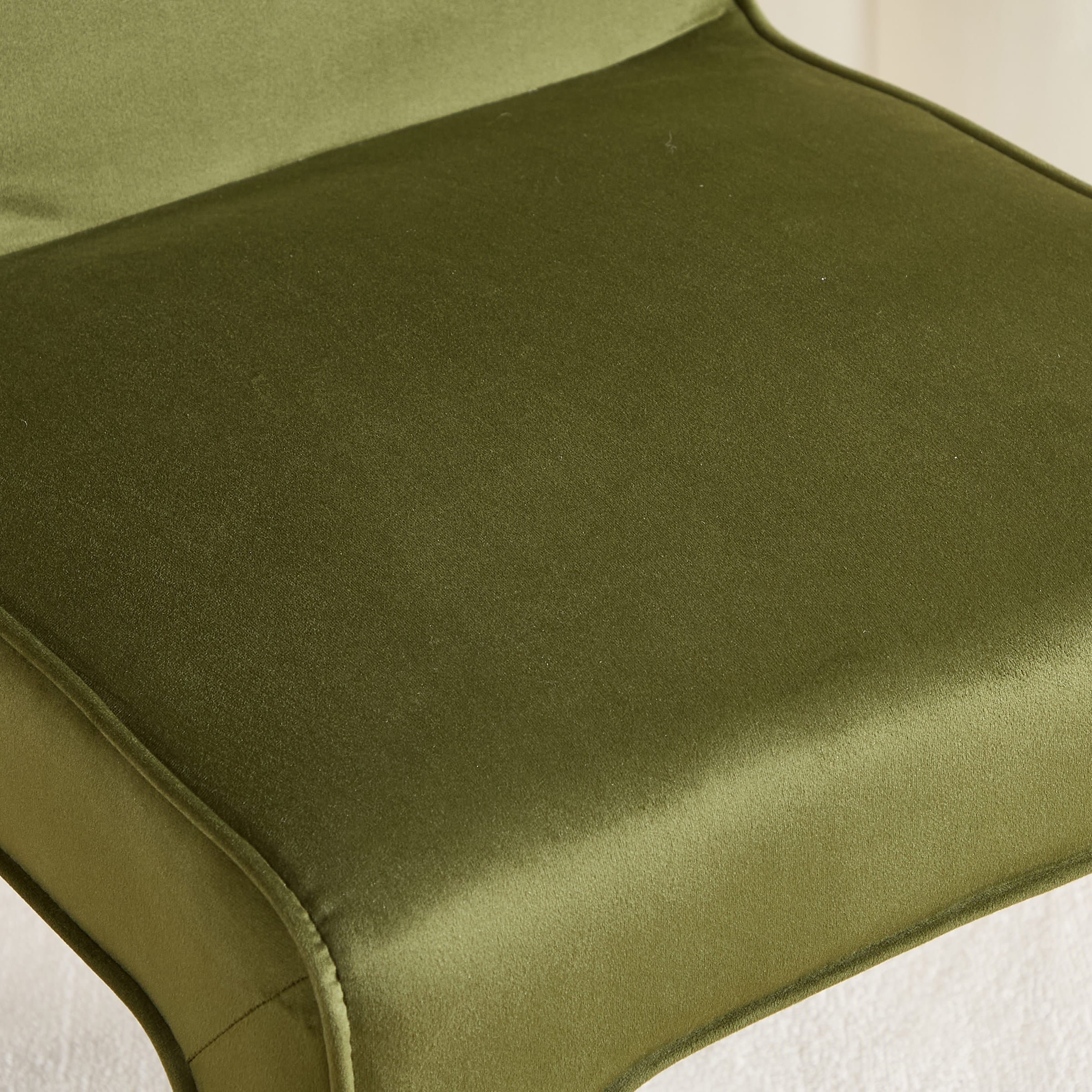 ROCITY Modern Minimalist Armless Dining Chairs Set of 2 - 6614DC