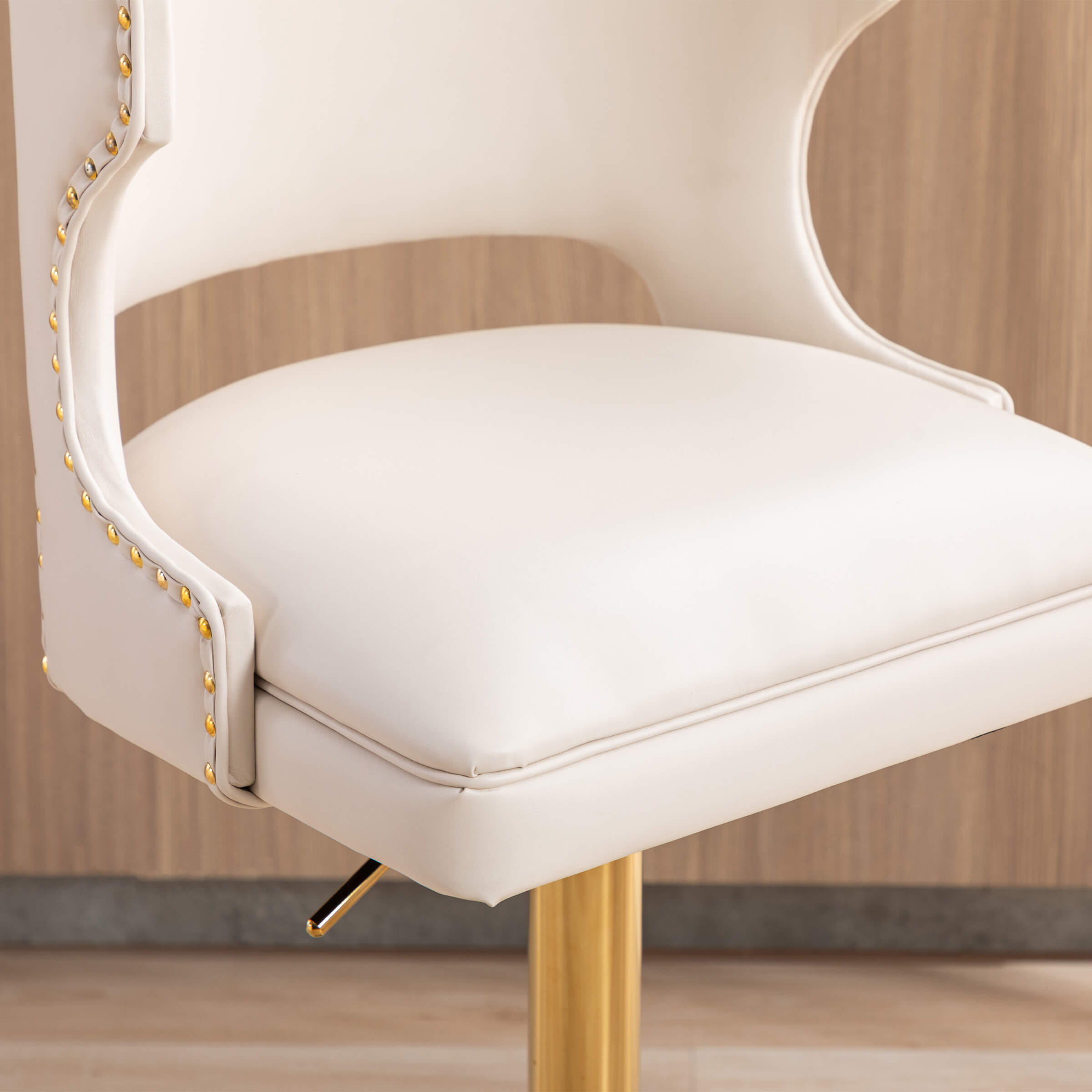 CHICAURA Modern Swivel Bar Stools with Back Set of 2 - X118AB