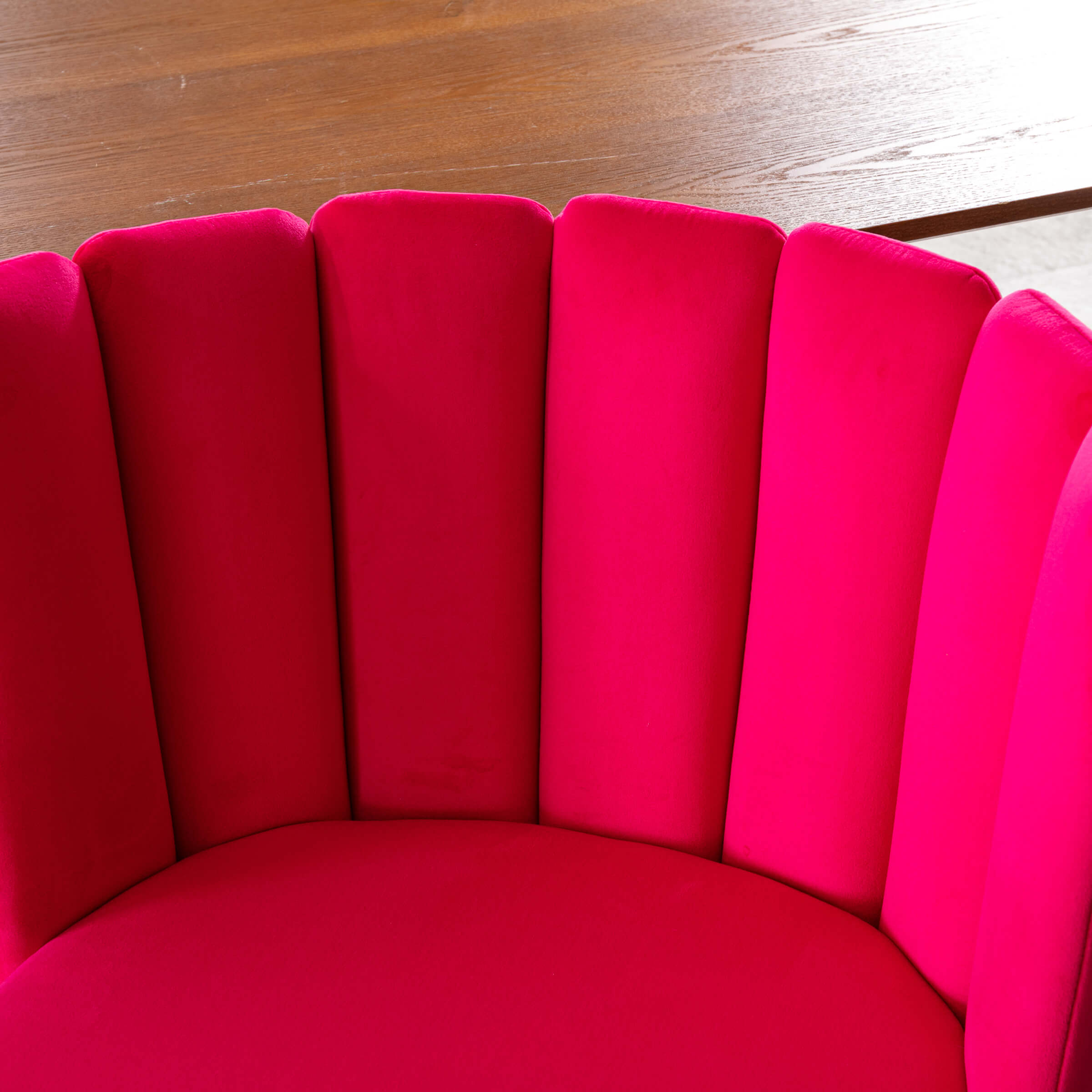 CHICAURA Modern Metal Legs Dining Chairs Set of 2 - 9029DC