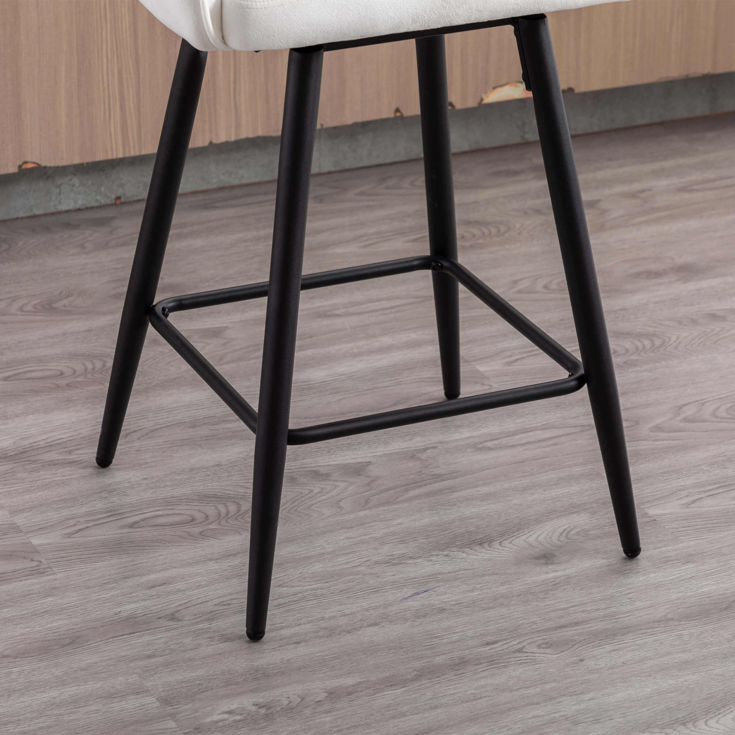 ROCITY 27"H Swivel Upholstered Counter Stools Set of 2 - 2310CS