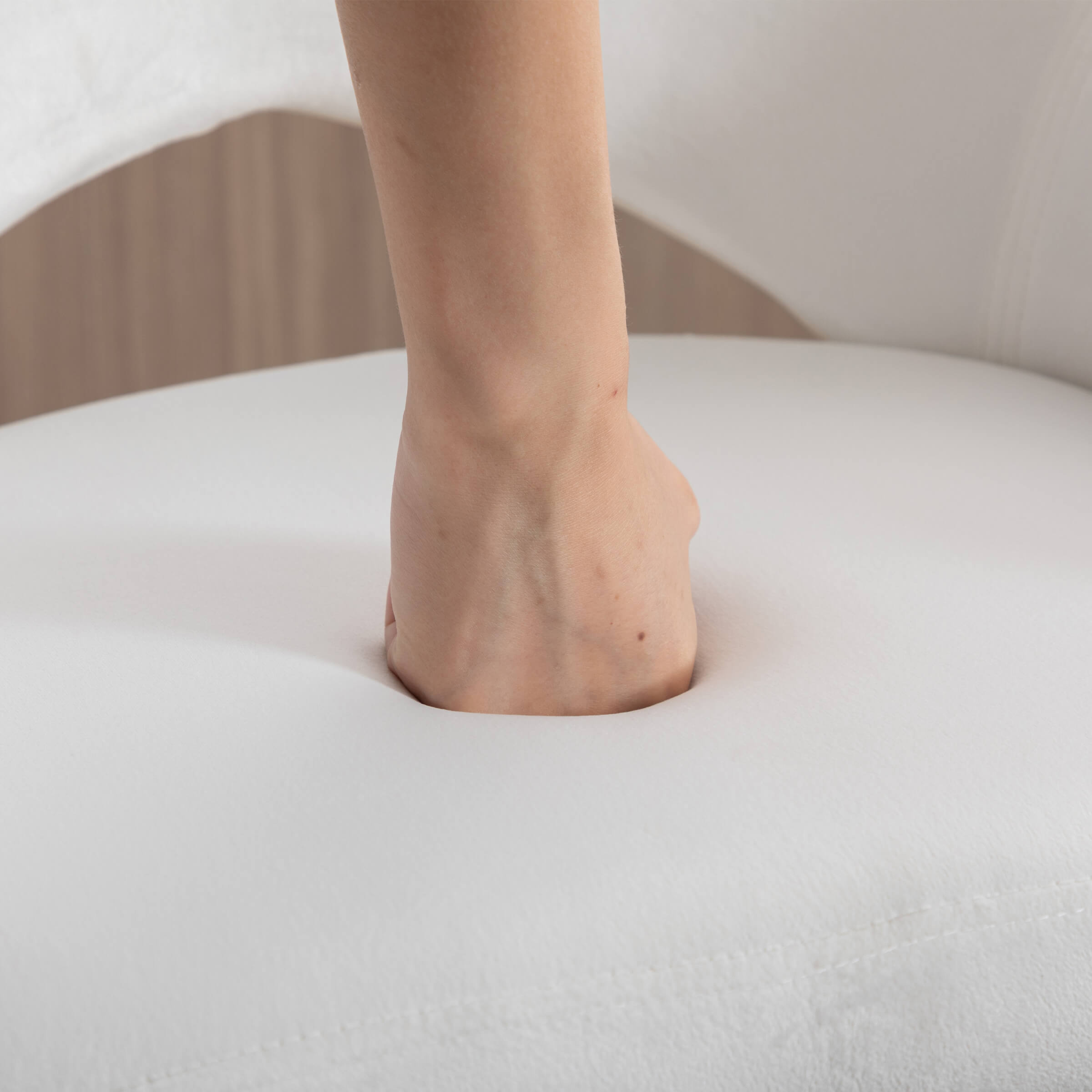 ROCITY 27"H Swivel Upholstered Counter Stools Set of 2 - 2310CS