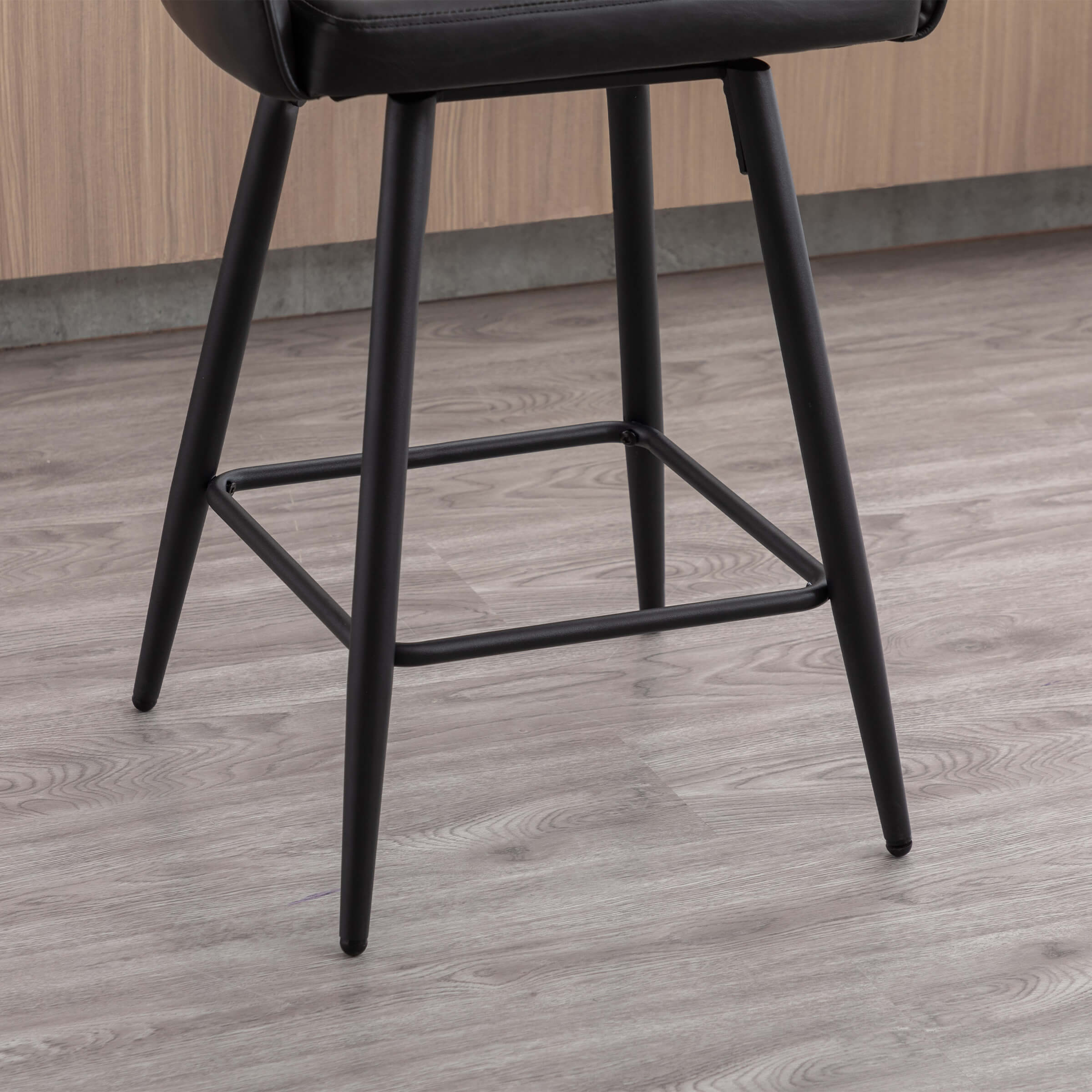 ROCITY 27"H Swivel Upholstered Counter Stools Set of 2 - 2310CS