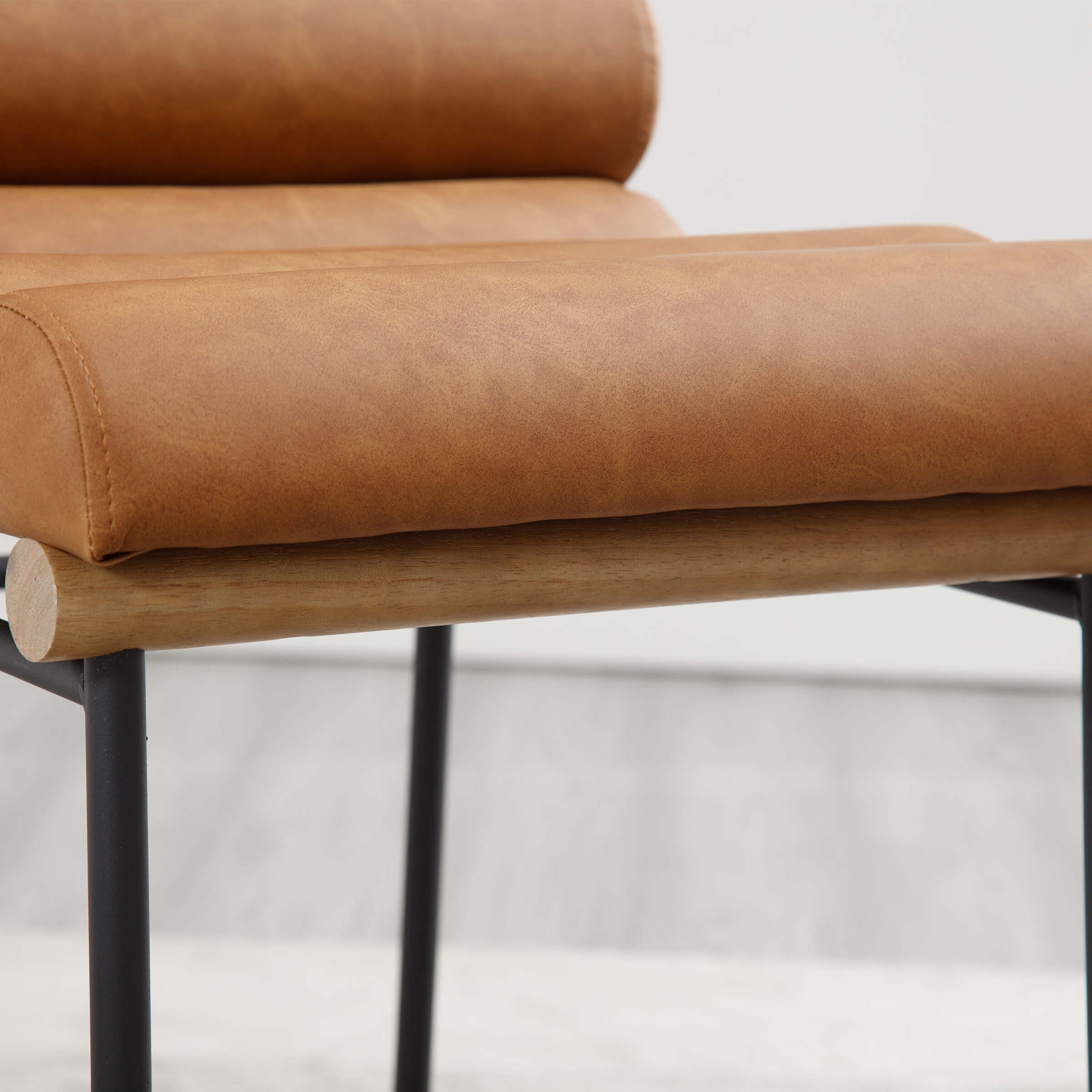 ROCITY 25”H Armless Upholstered Counter Stools Set of 2 - 5793CS