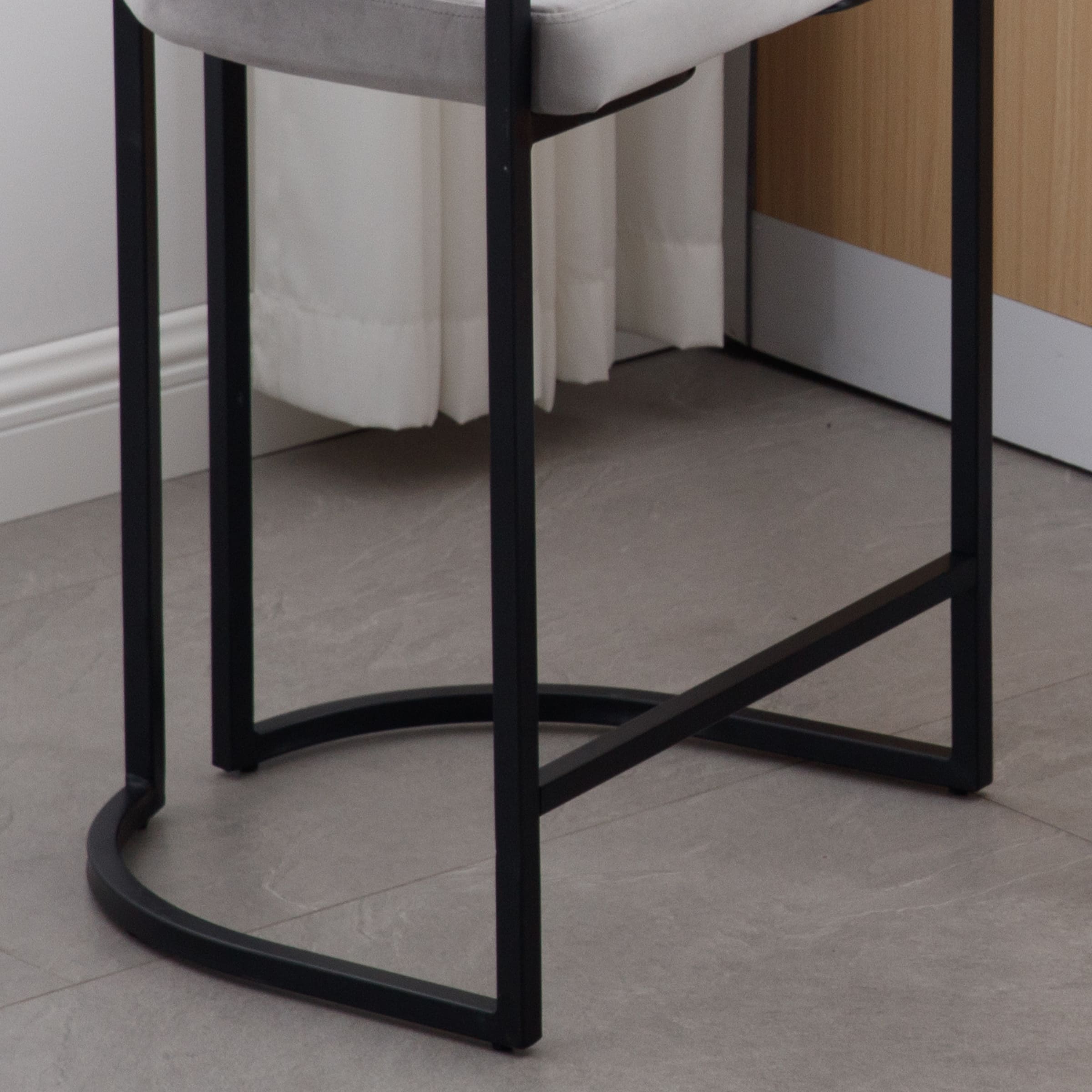 ROCITY 26"H & 30"H Industrial Counter & Bar Stools Set of 2 - X323