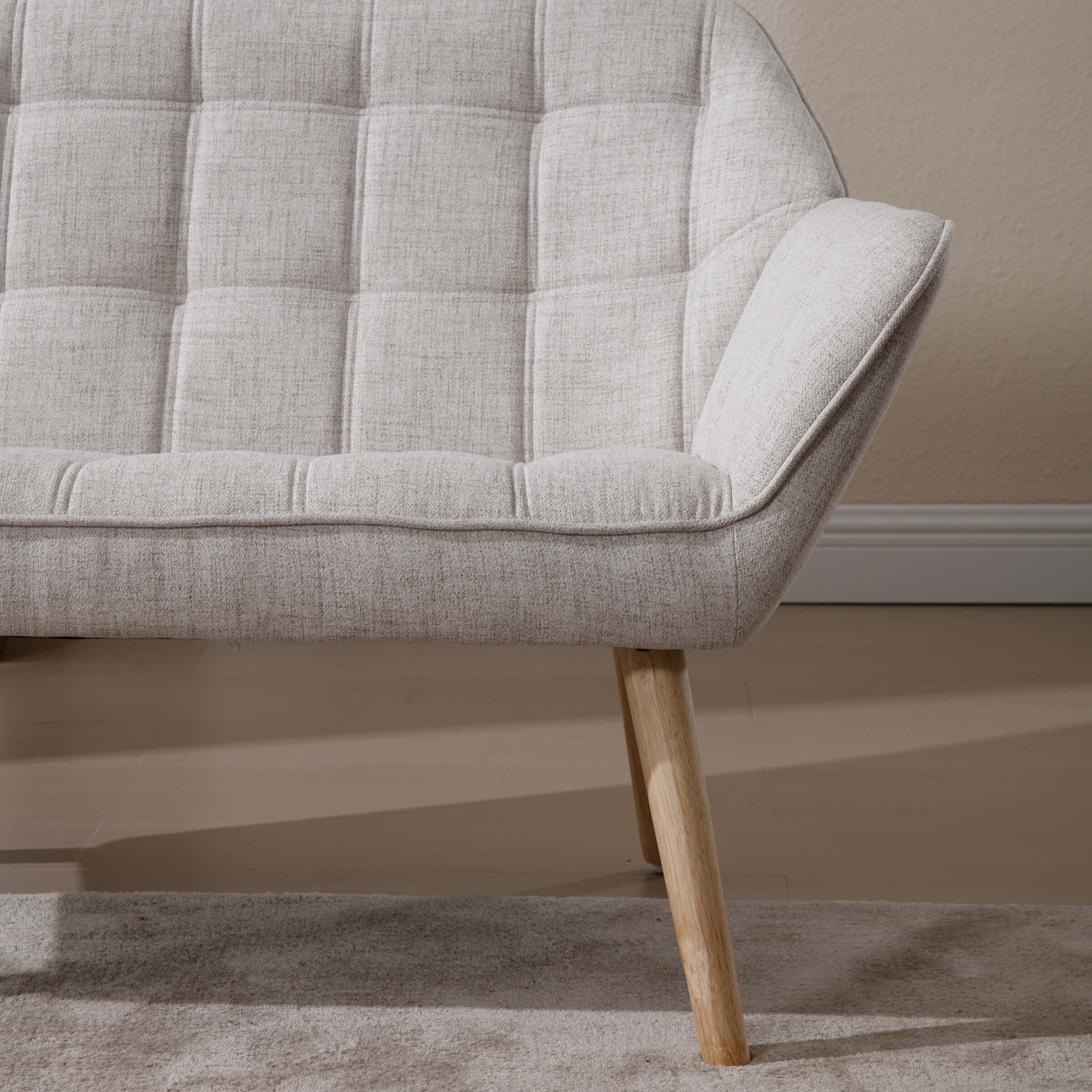 ROCITY 48"W Modern Small Loveseat Sofa - 8904AC