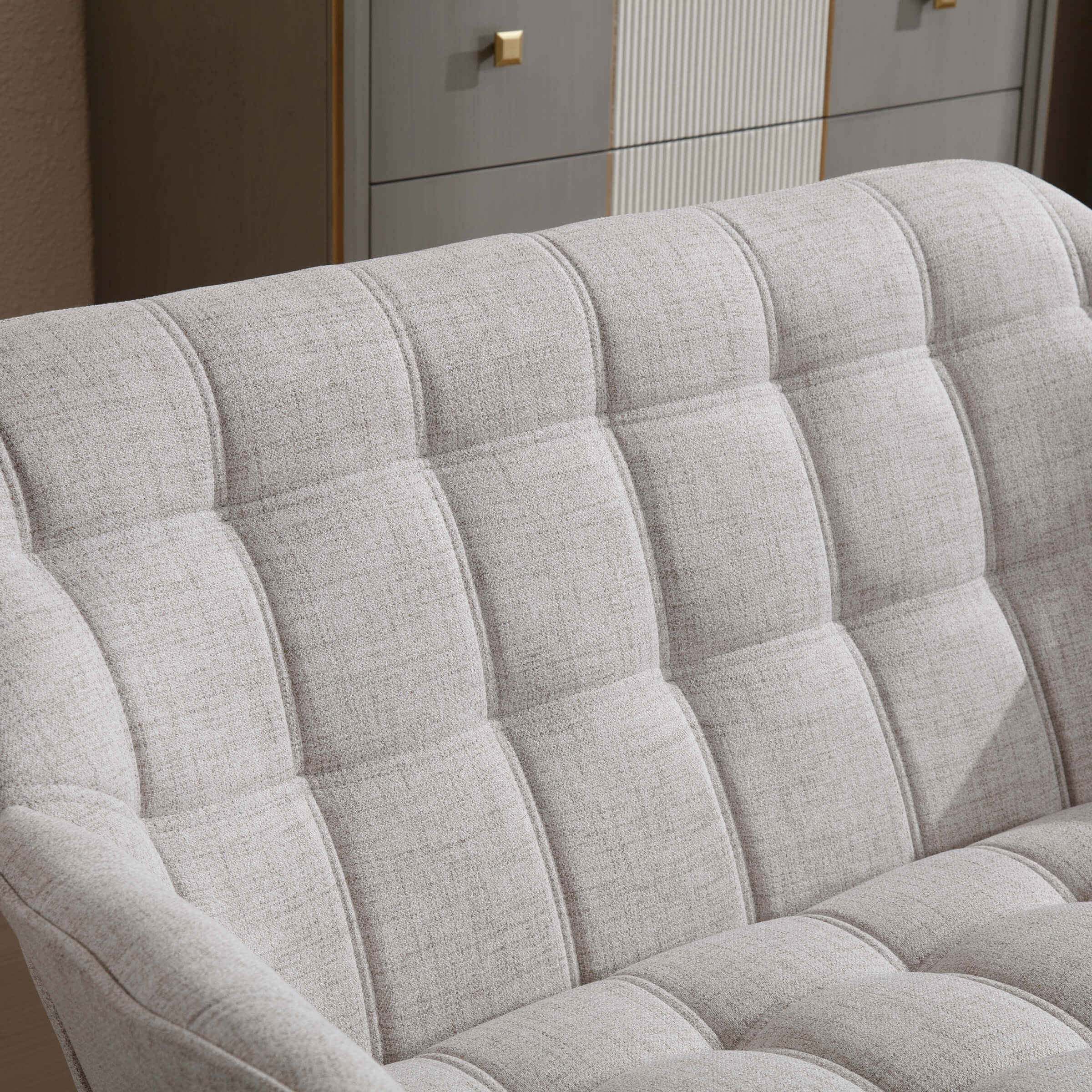 ROCITY 48"W Modern Small Loveseat Sofa - 8904AC