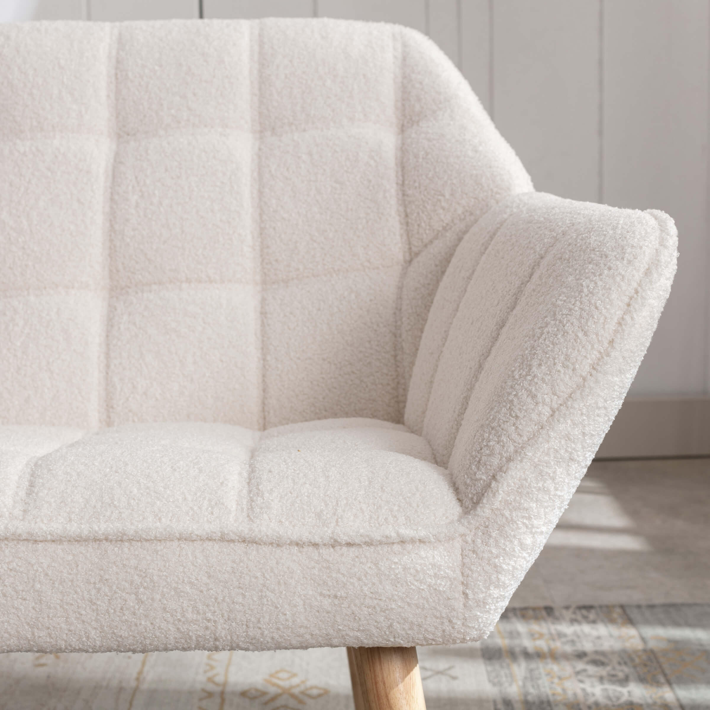 ROCITY 48"W Modern Small Loveseat Sofa - 8904AC