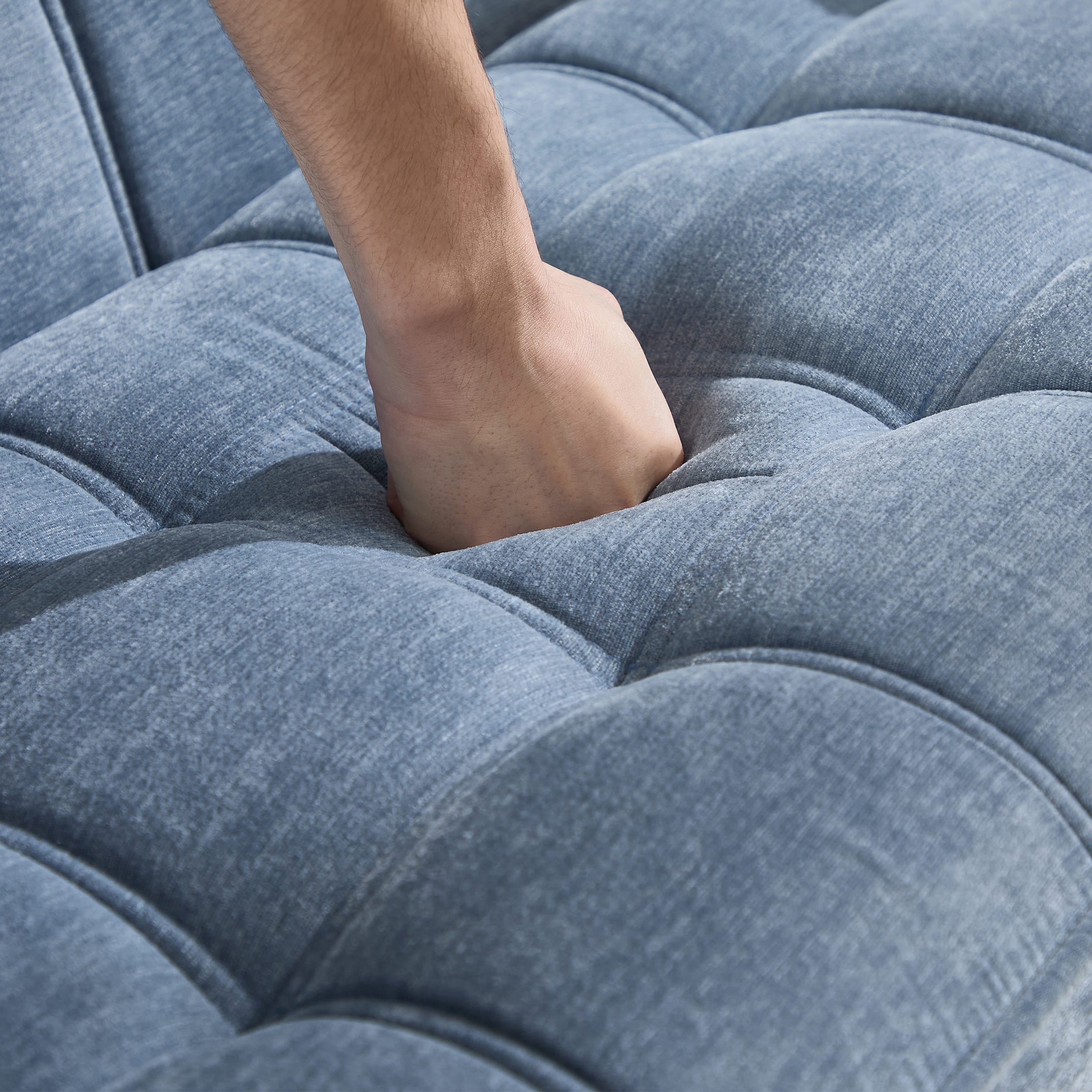 ROCITY 48"W Modern Small Loveseat Sofa - 8904AC