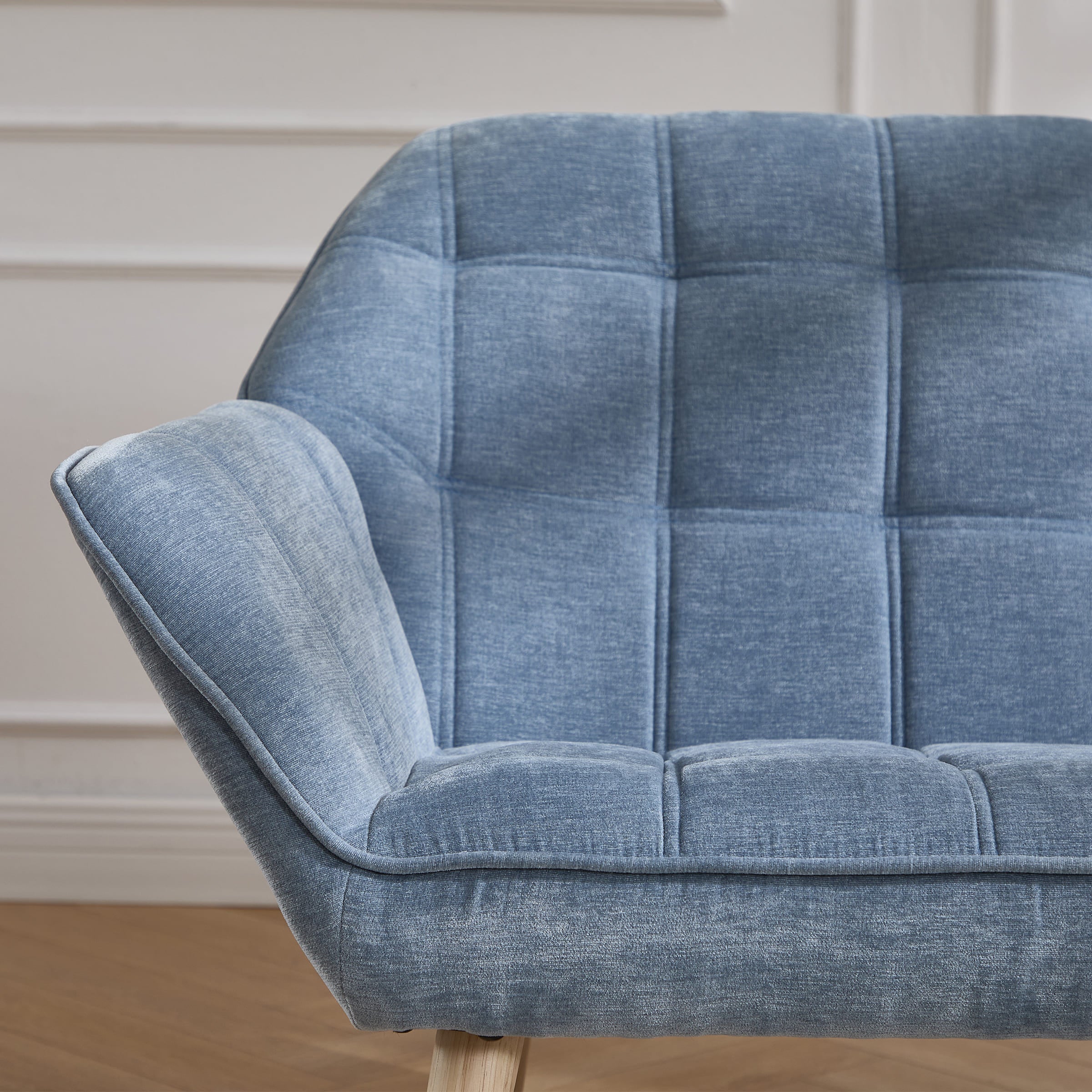 ROCITY 48"W Modern Small Loveseat Sofa - 8904AC